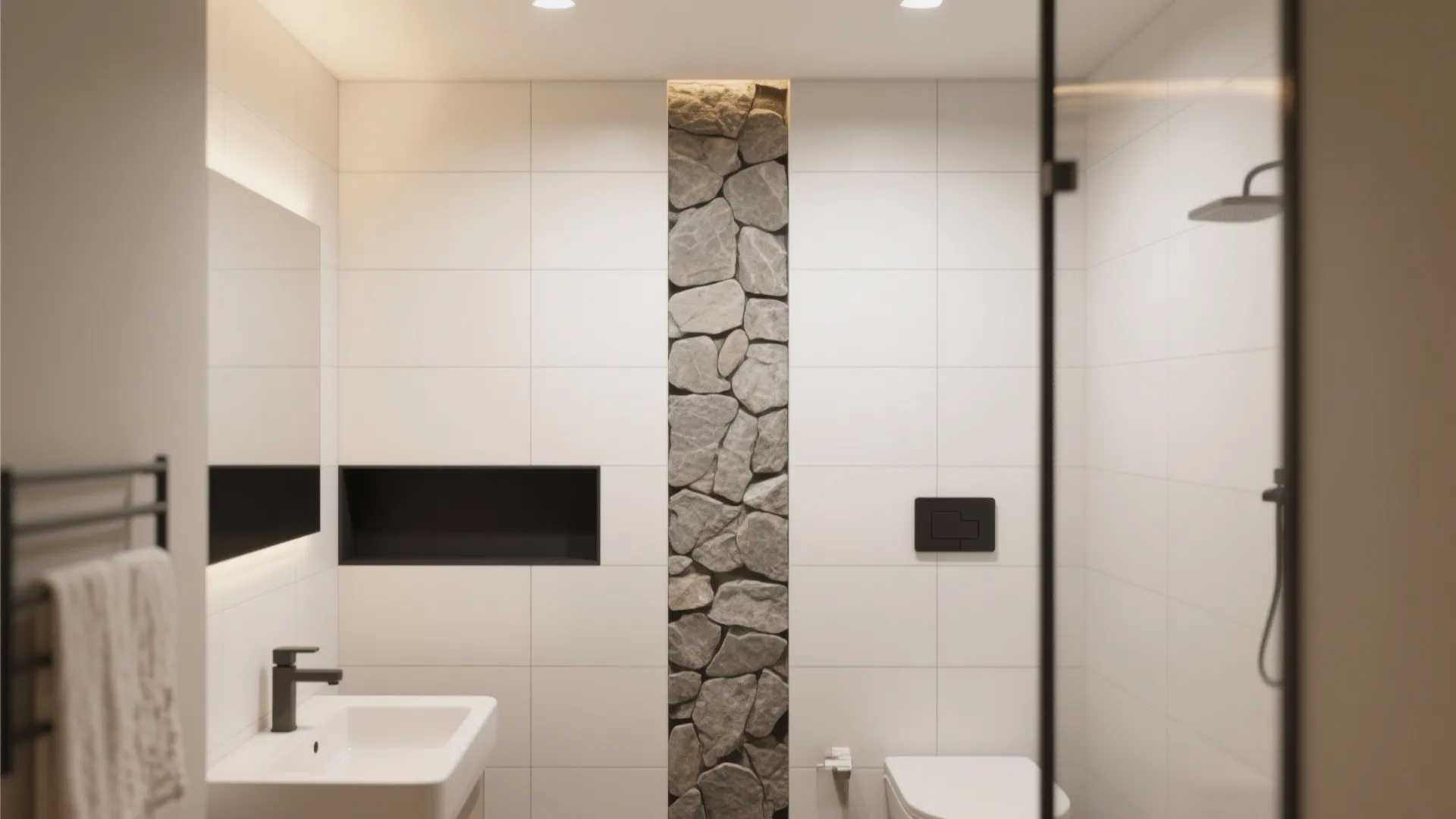 3. Add One Bold Texture or Accent Wall