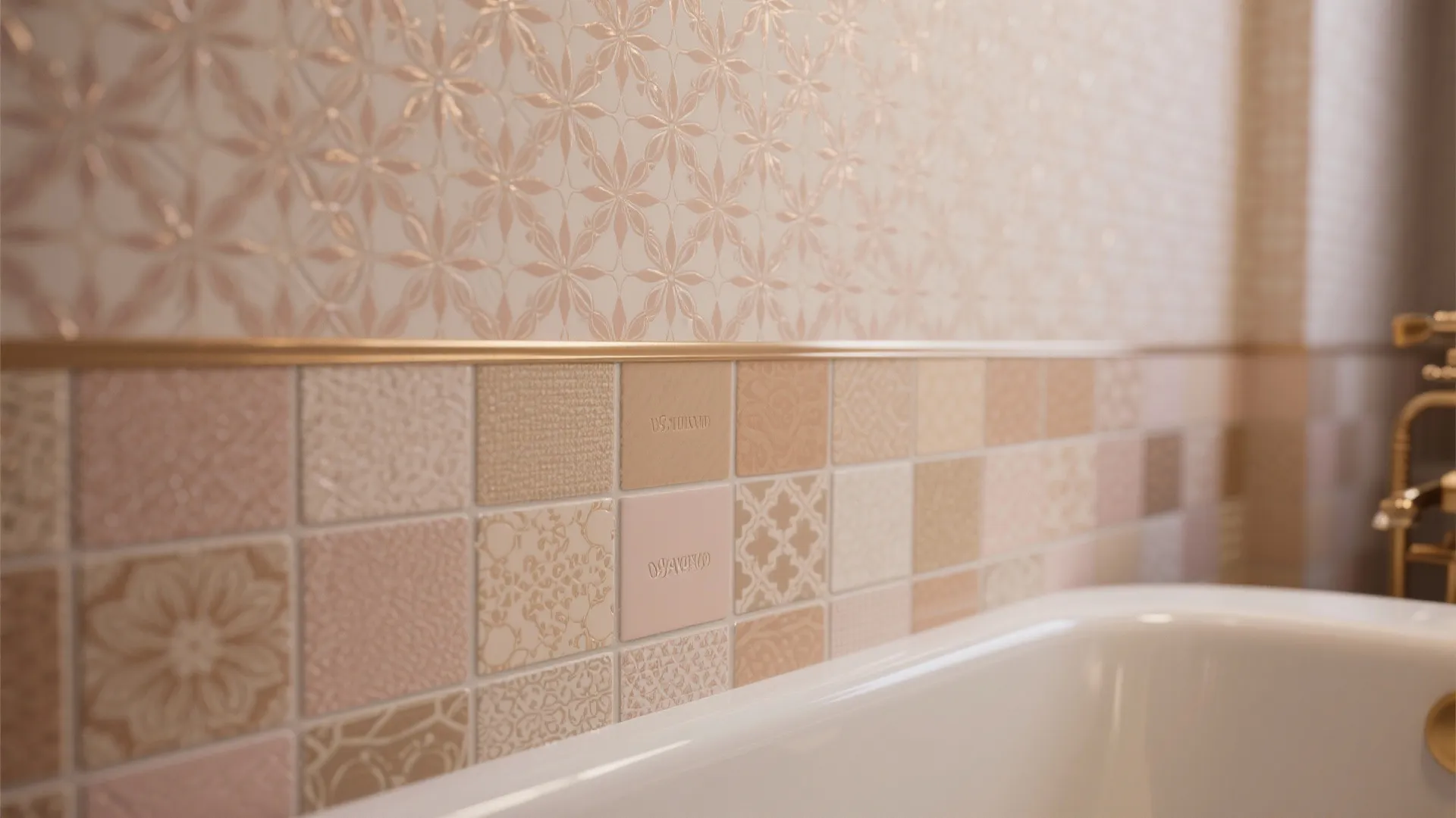 5. Personalized Tile Pattern or Wallpaper Accent
