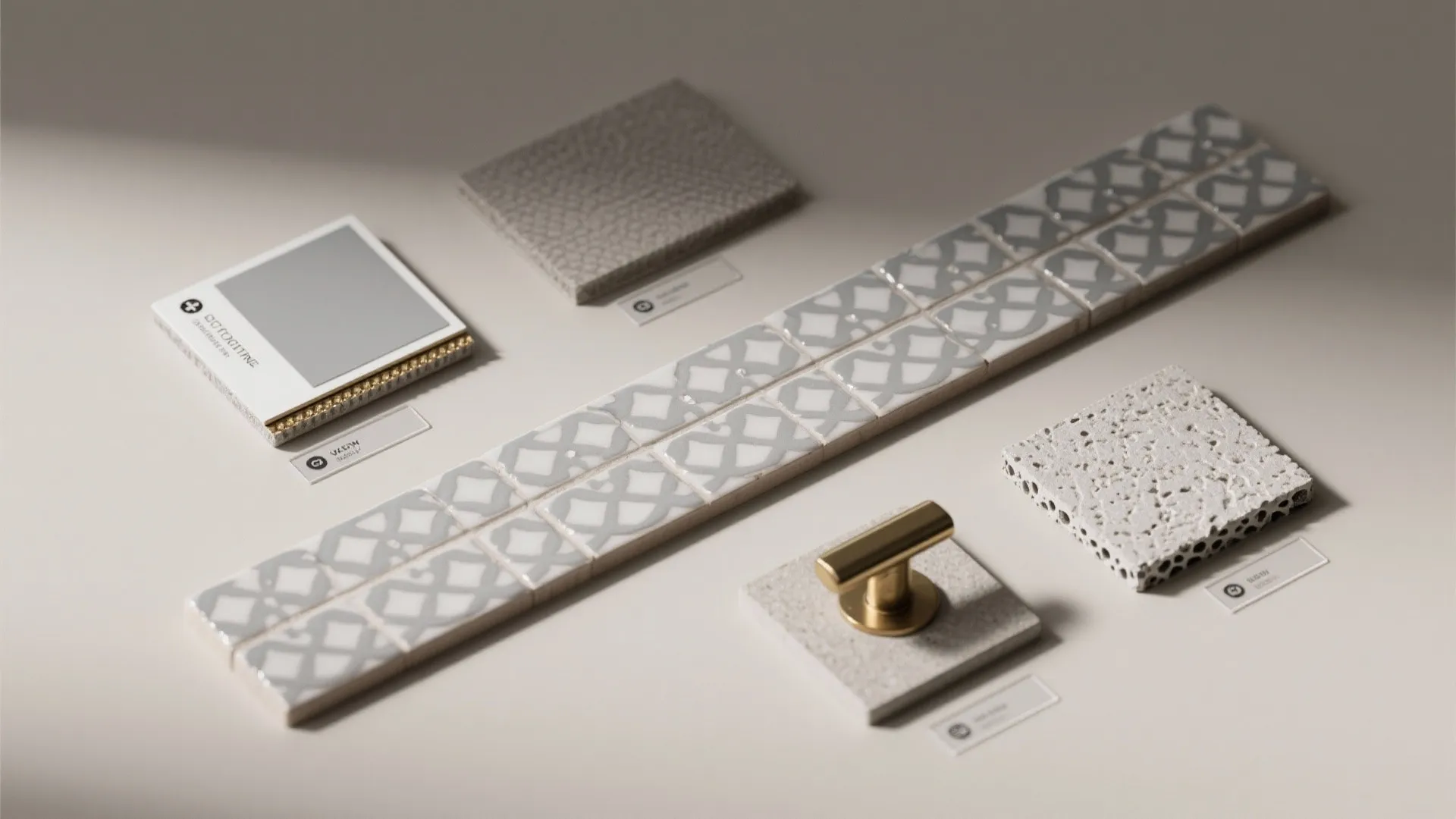 5. Accent tile or trim to break up the monotone