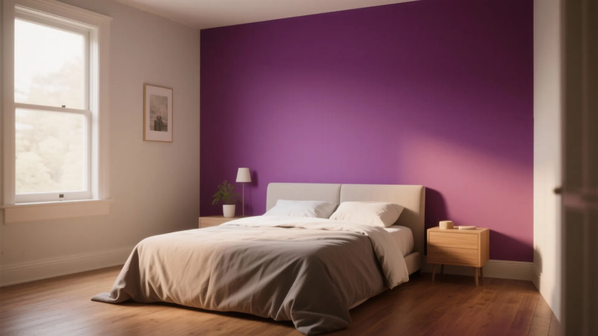 1. Accent Wall with a Tinted Primer