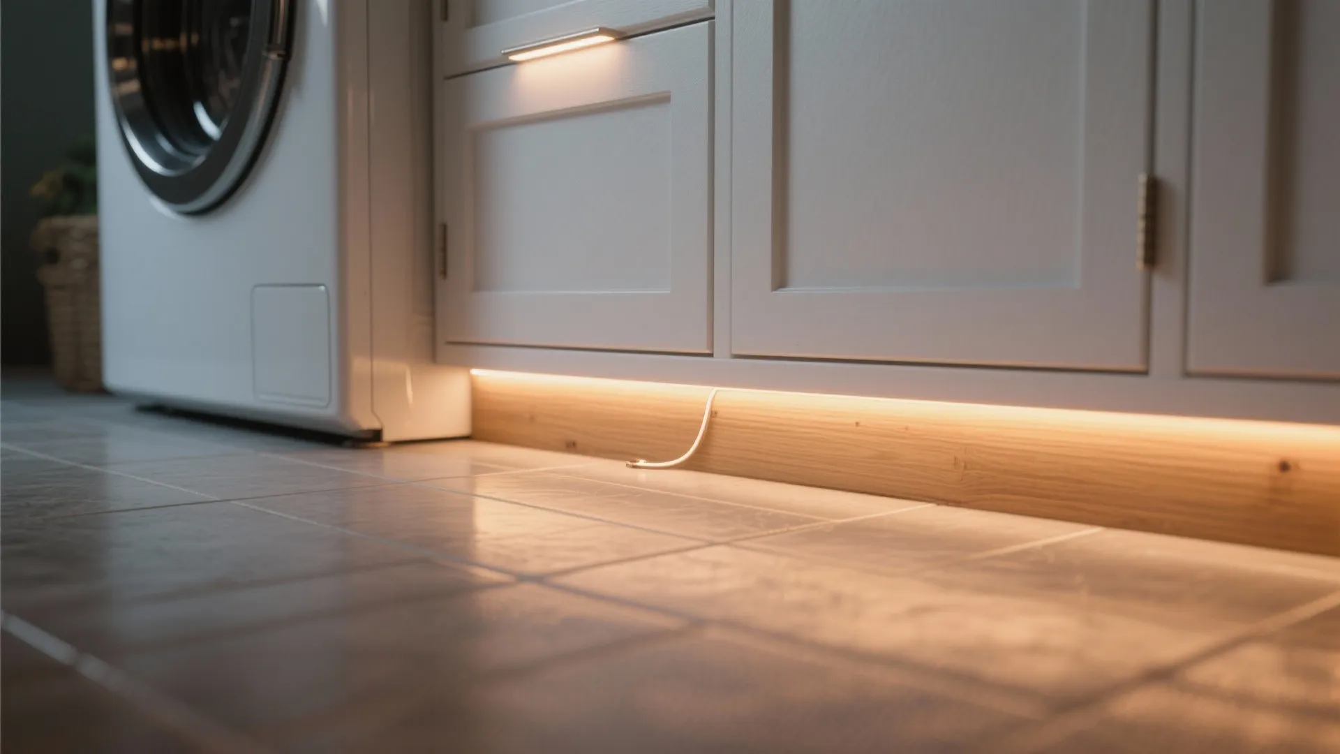 4. Accent lighting to lift the mood