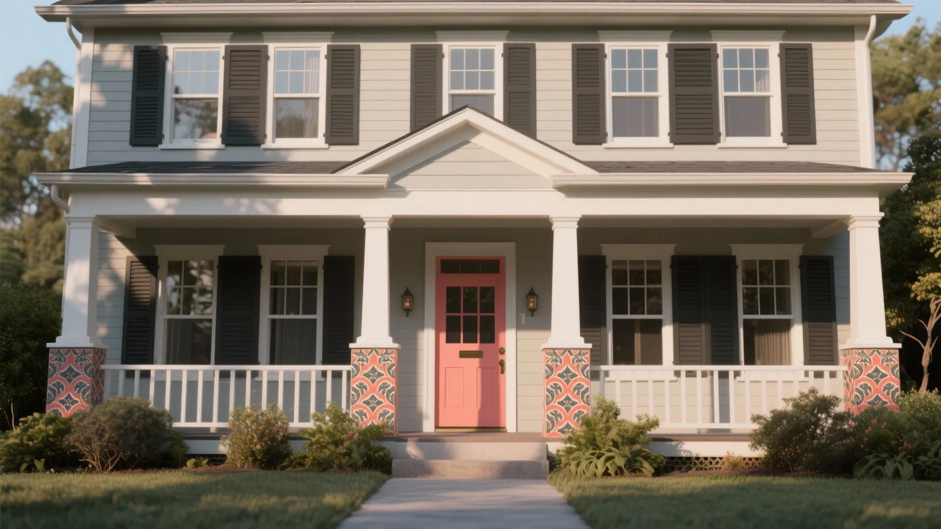 3. Color Strategy: Accent Trim to Save Money and Add Impact