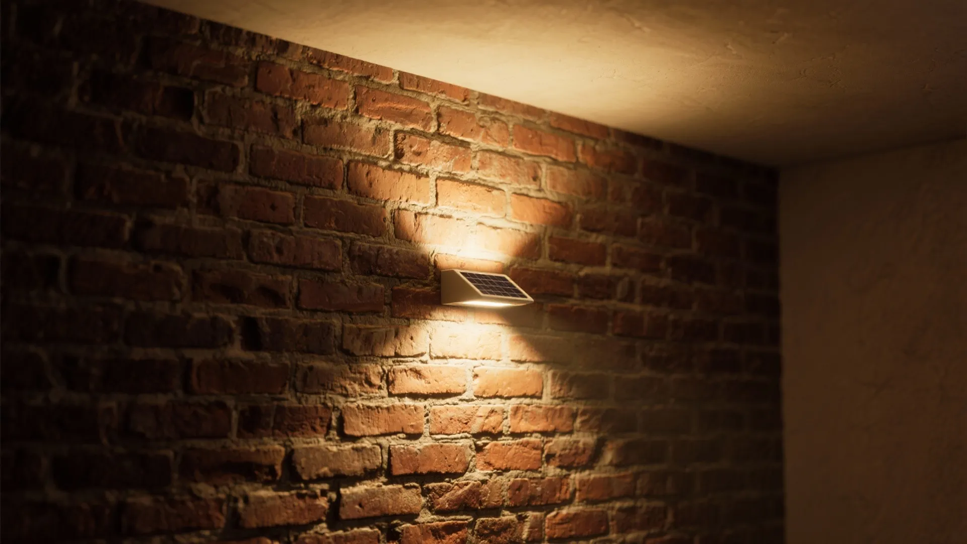2. Accent uplight for textured walls