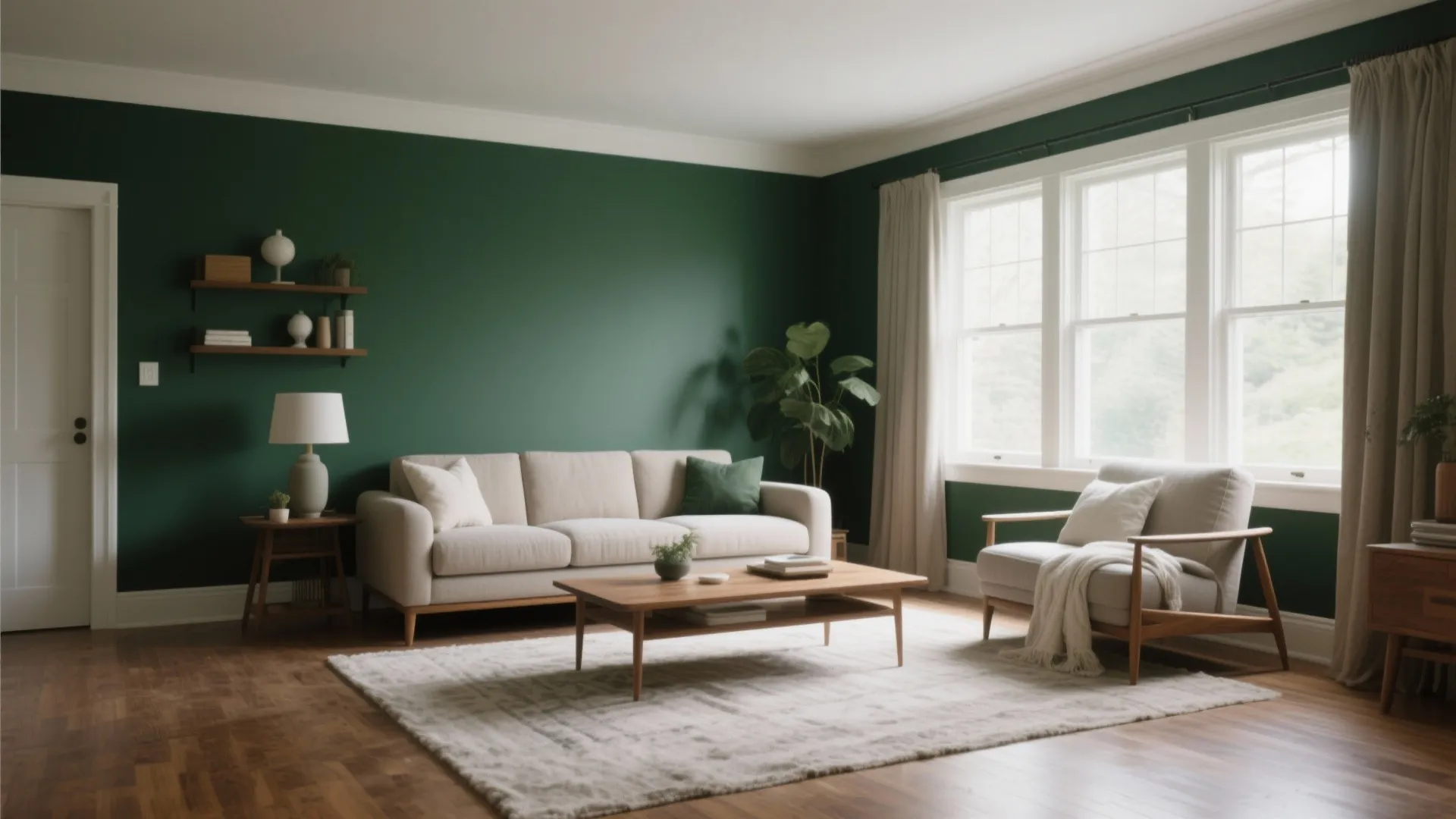 7. Accent Wall for Visual Depth