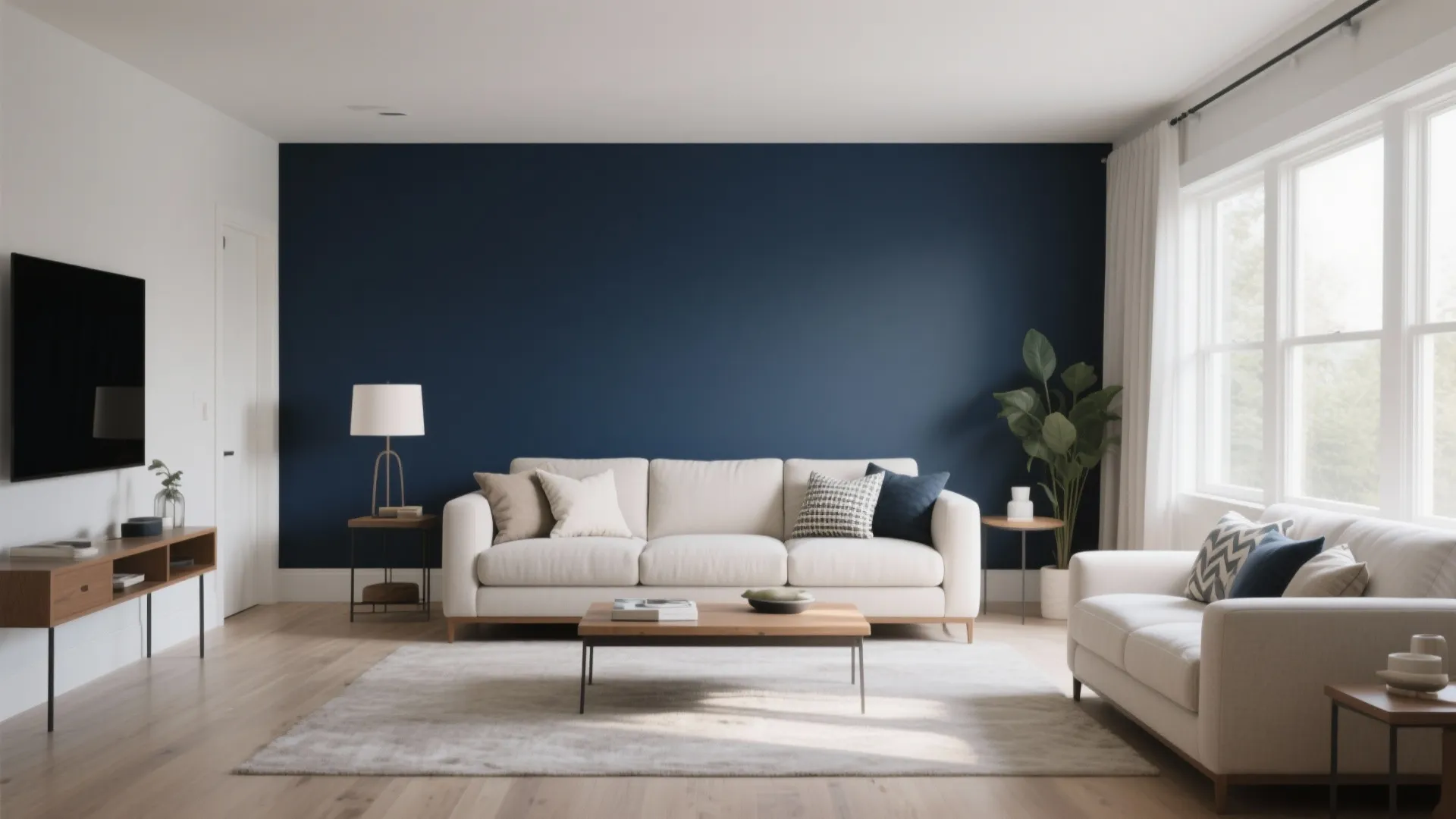 8. Accent Wall for Depth