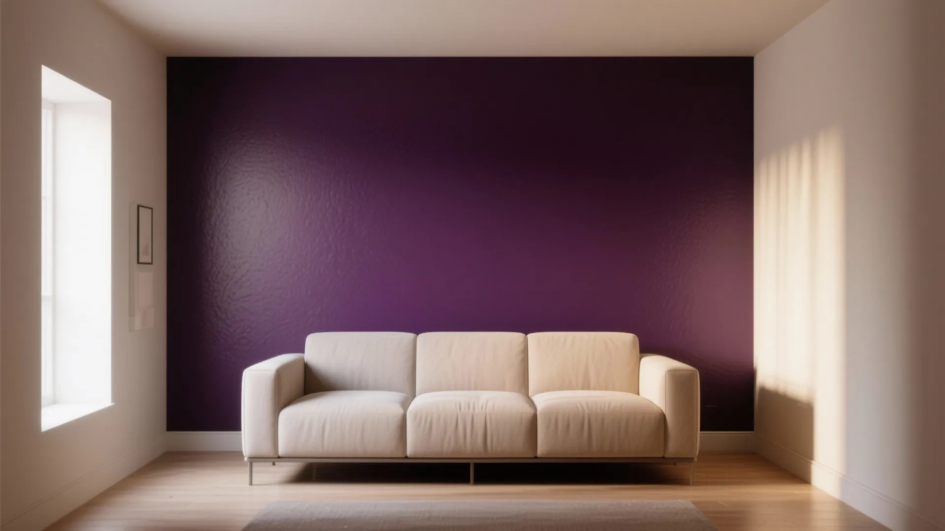 4. High-Contrast Accent Wall (Used Sparingly)