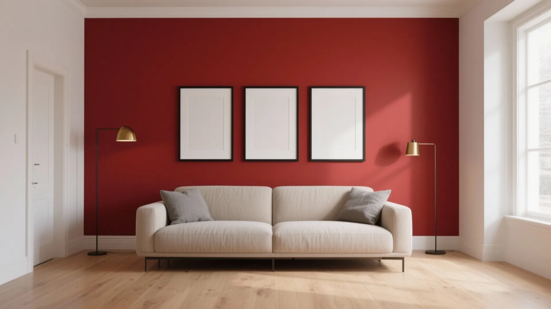 The Accent Wall that Anchors the Space