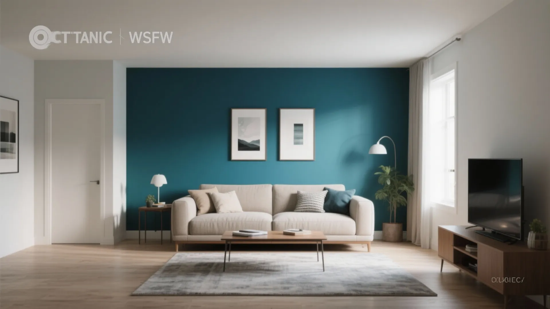 2. One Accent Wall — But Place It Wisely