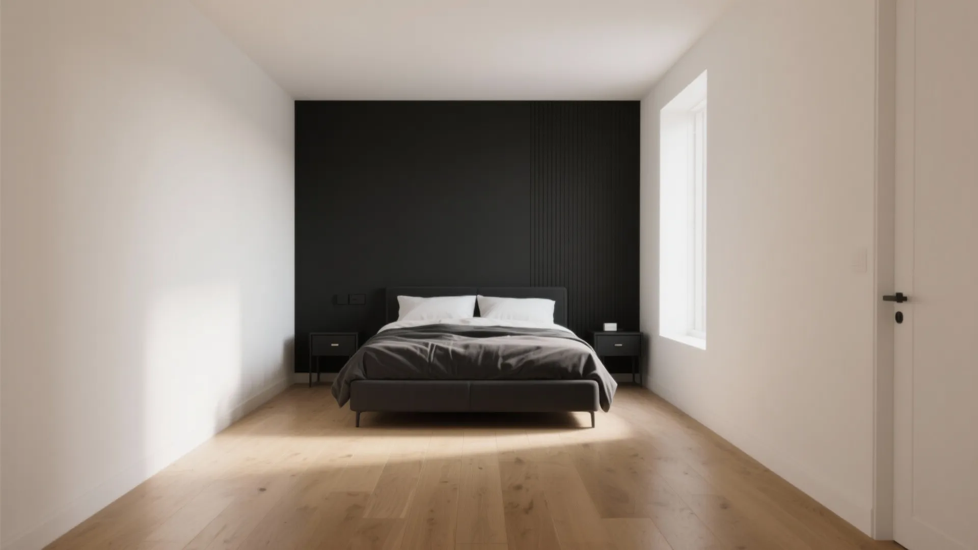 1. High-Contrast Accent Wall (but keep it strategic)