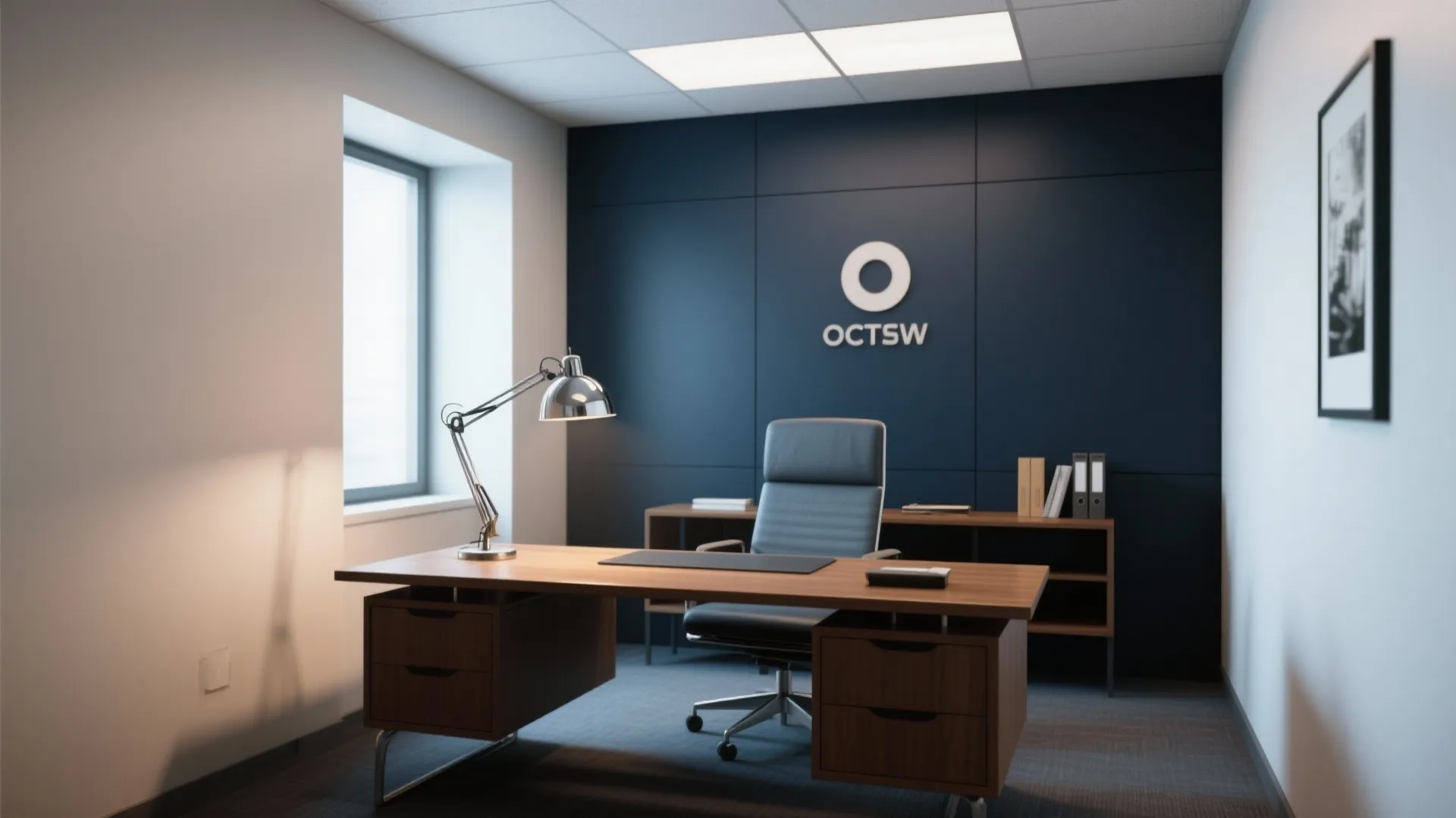 2. Focused Accent Wall in a Deep Hue