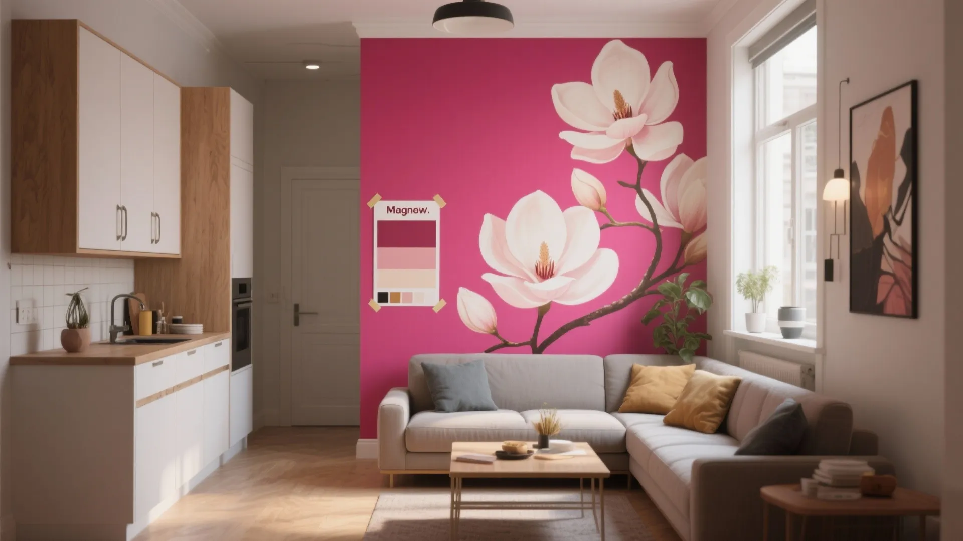 3. Accent Walls — Pick the Right Wall and Mock It First