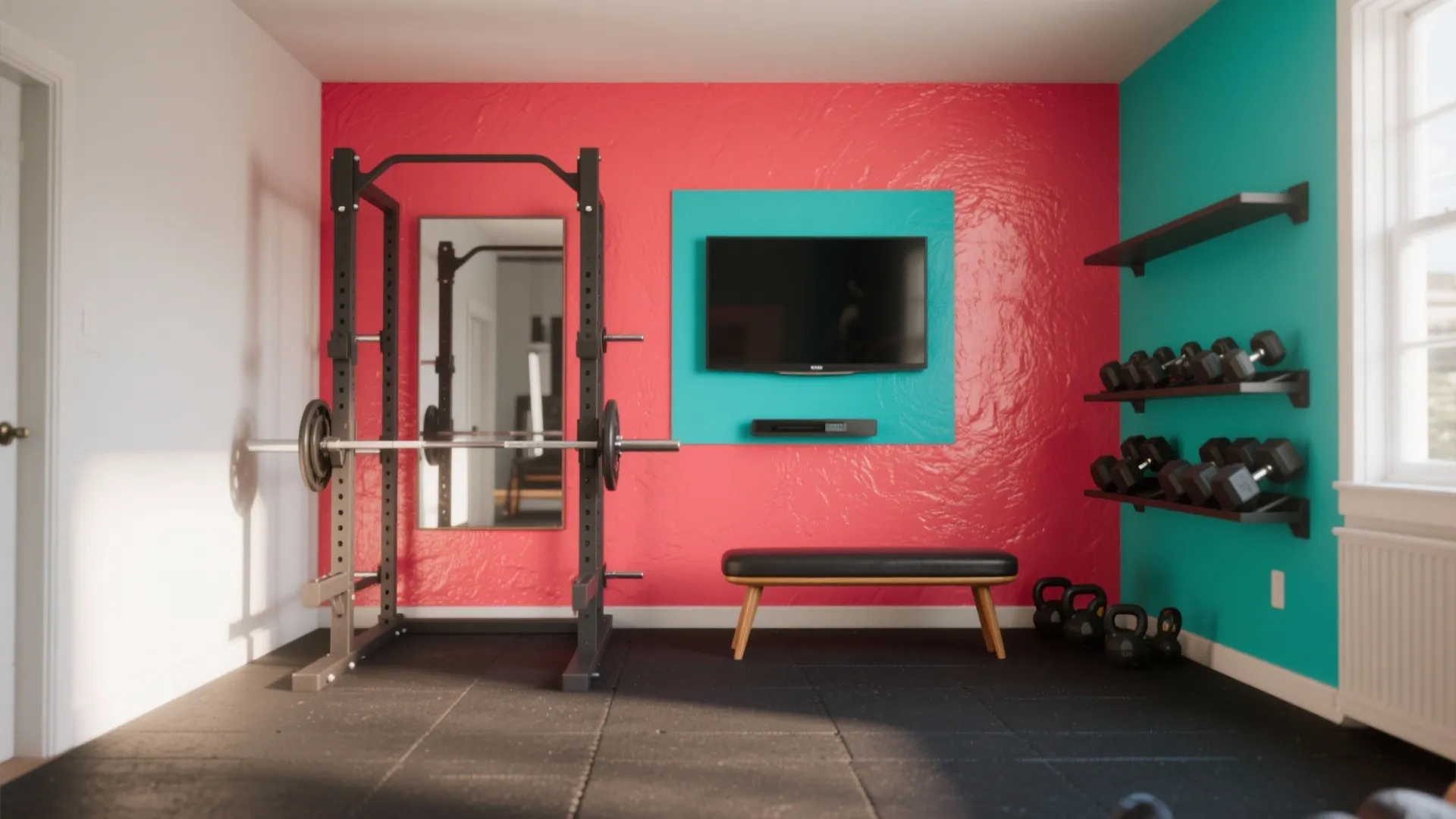 1. High-Energy Accent Wall