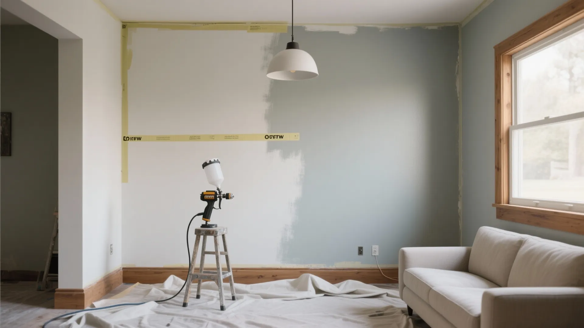 1. Accent walls without the brushstroke drama