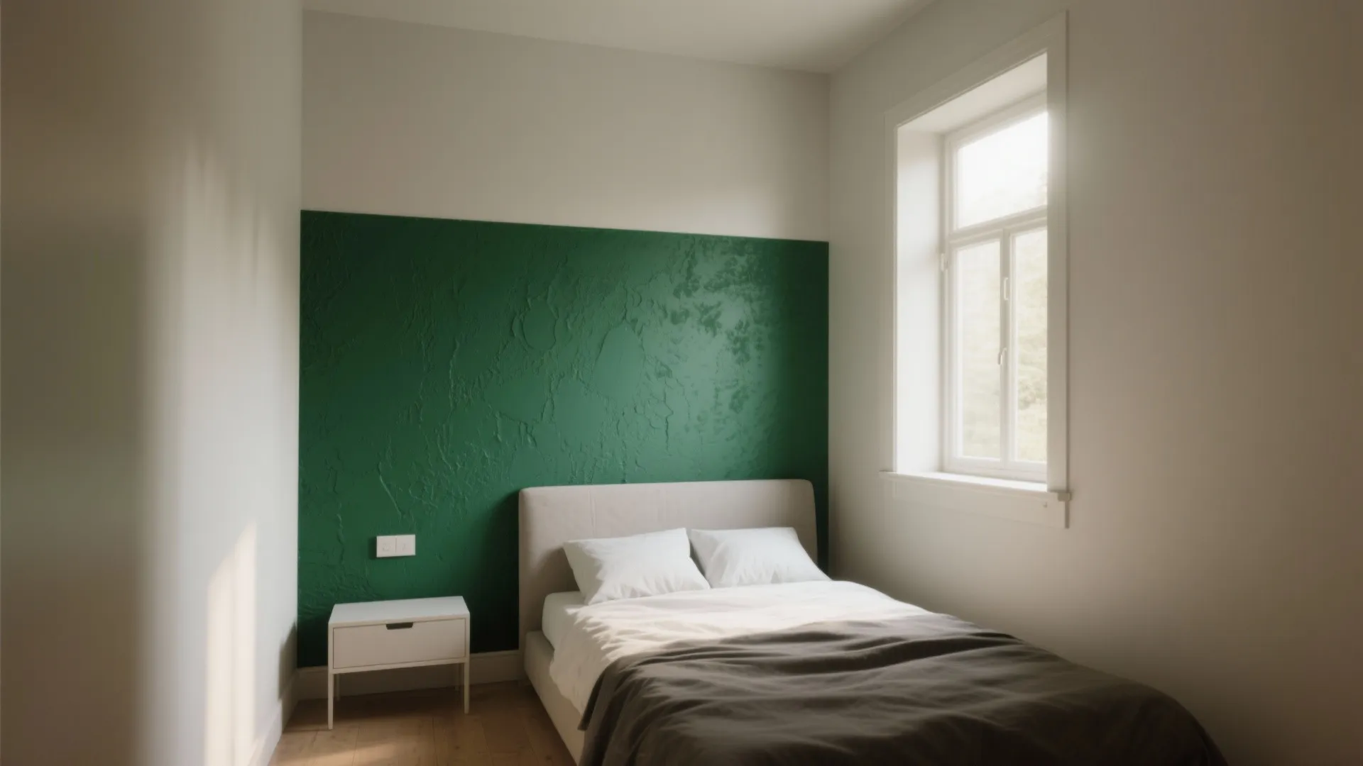 2. Accent wall? You need much less paint