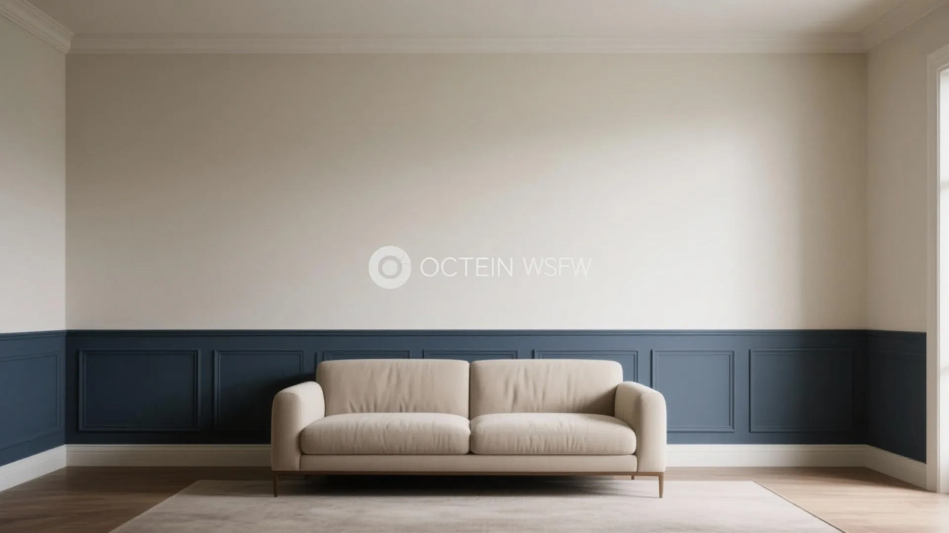 5. Two-Tone or Accent Wall — play with contrast