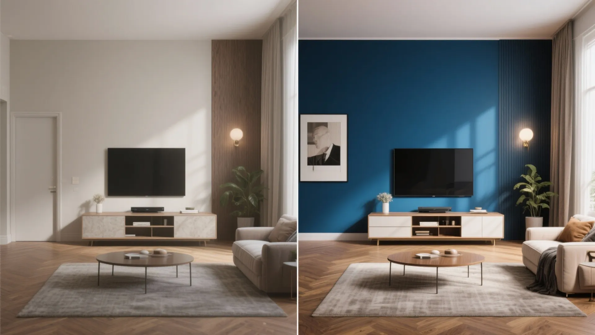 3. Deep Accent Walls: Drama Without Overcommitment