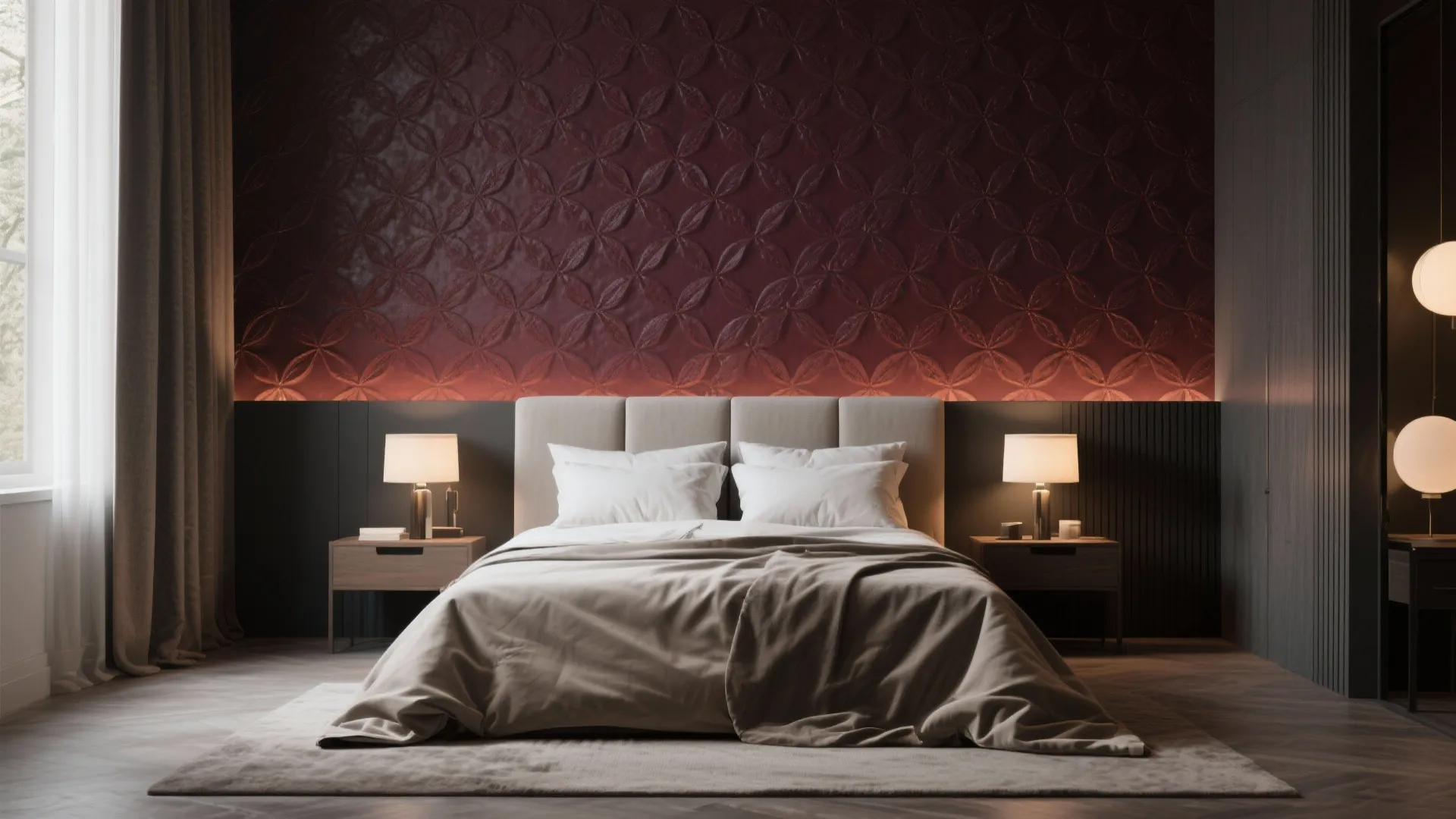 Accent Wall in Bedroom