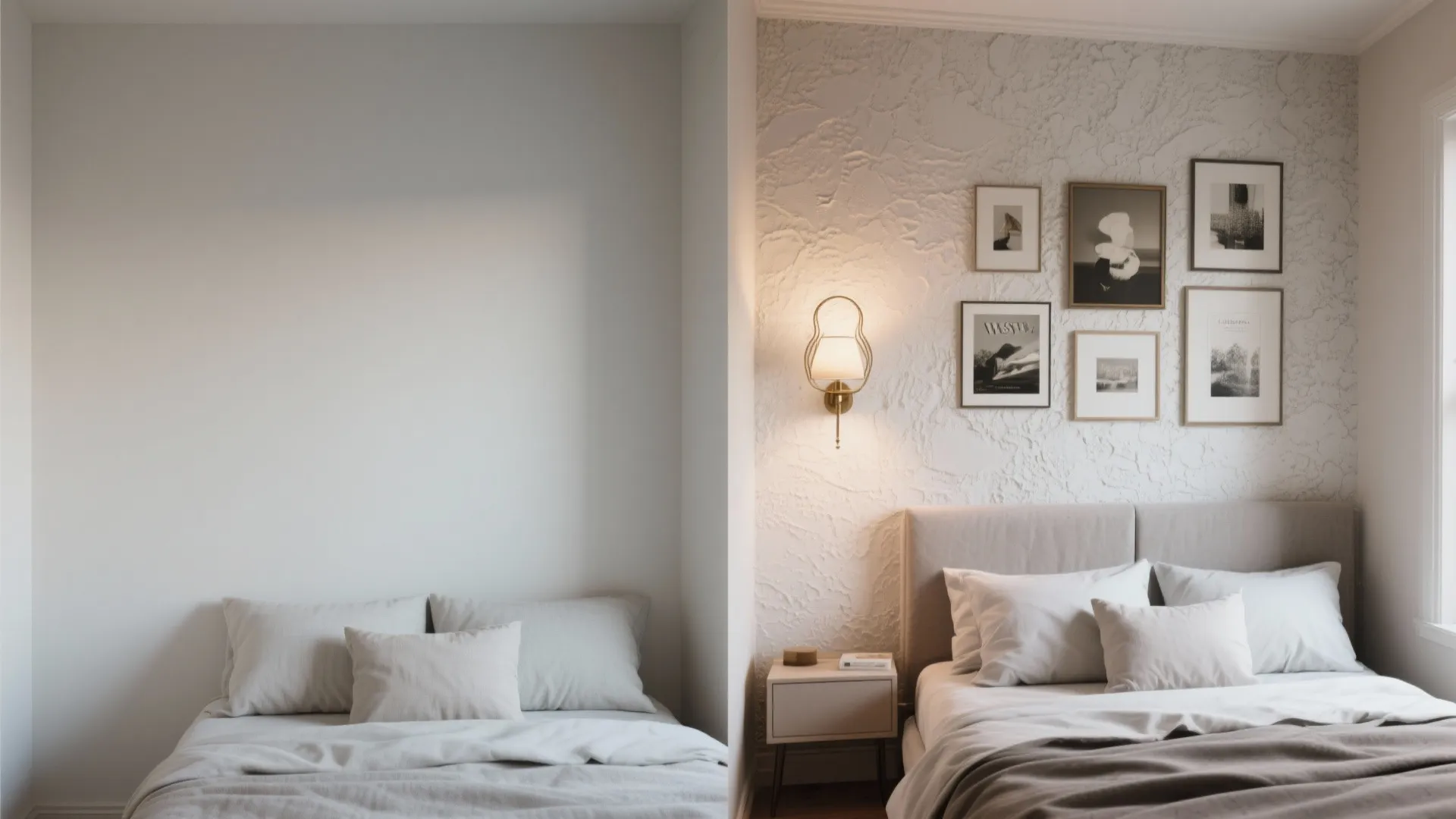 3. Make one accent wall do the heavy lifting