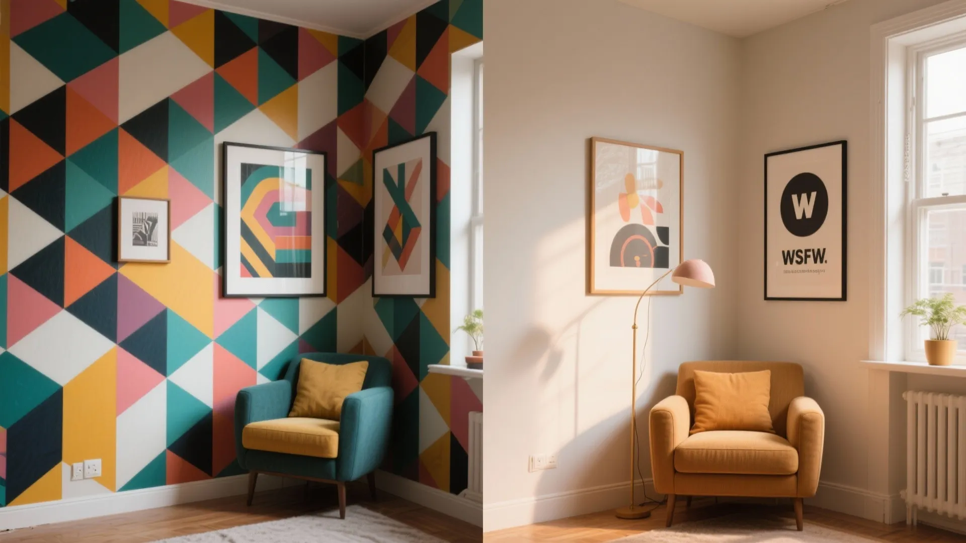 5. Small-scale Accent Wall