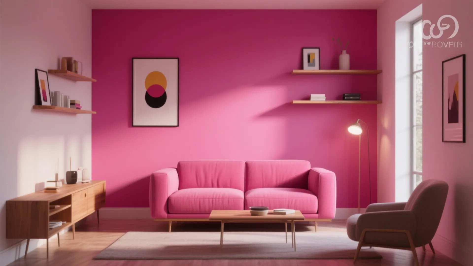 1. Bold Accent Wall: One Wall, Big Personality