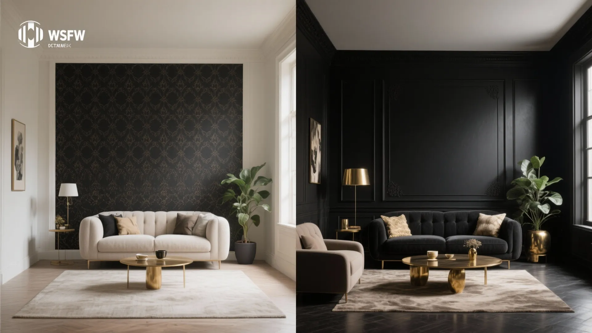 Small Accents and Patterned Walls