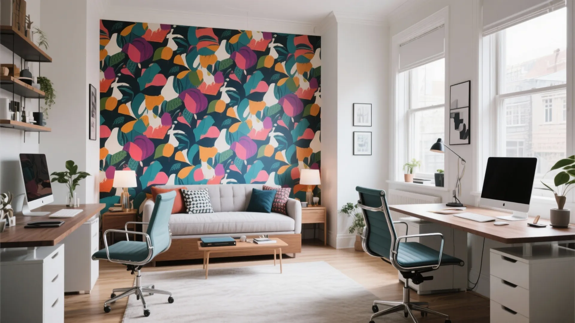 10. Bold Accent Wall Behind Daybed