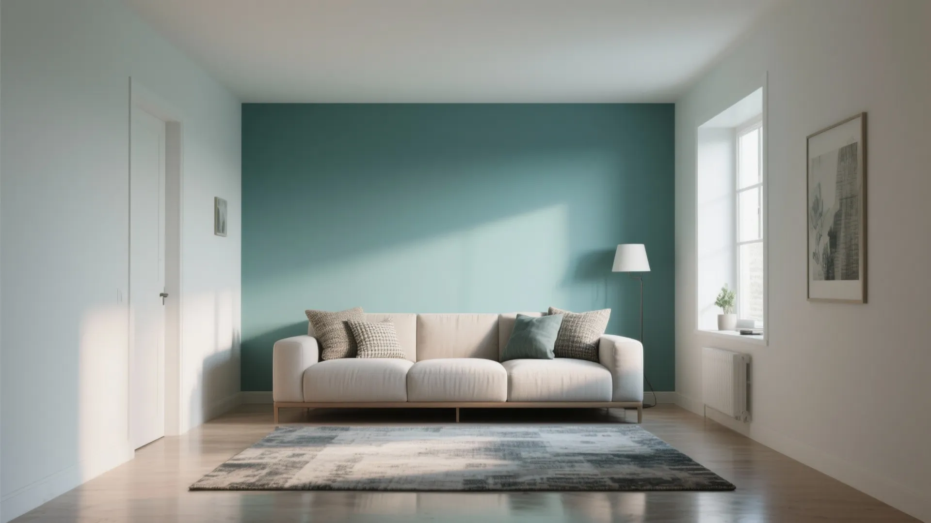 3. Strategic Accent Walls: Depth in One Swipe