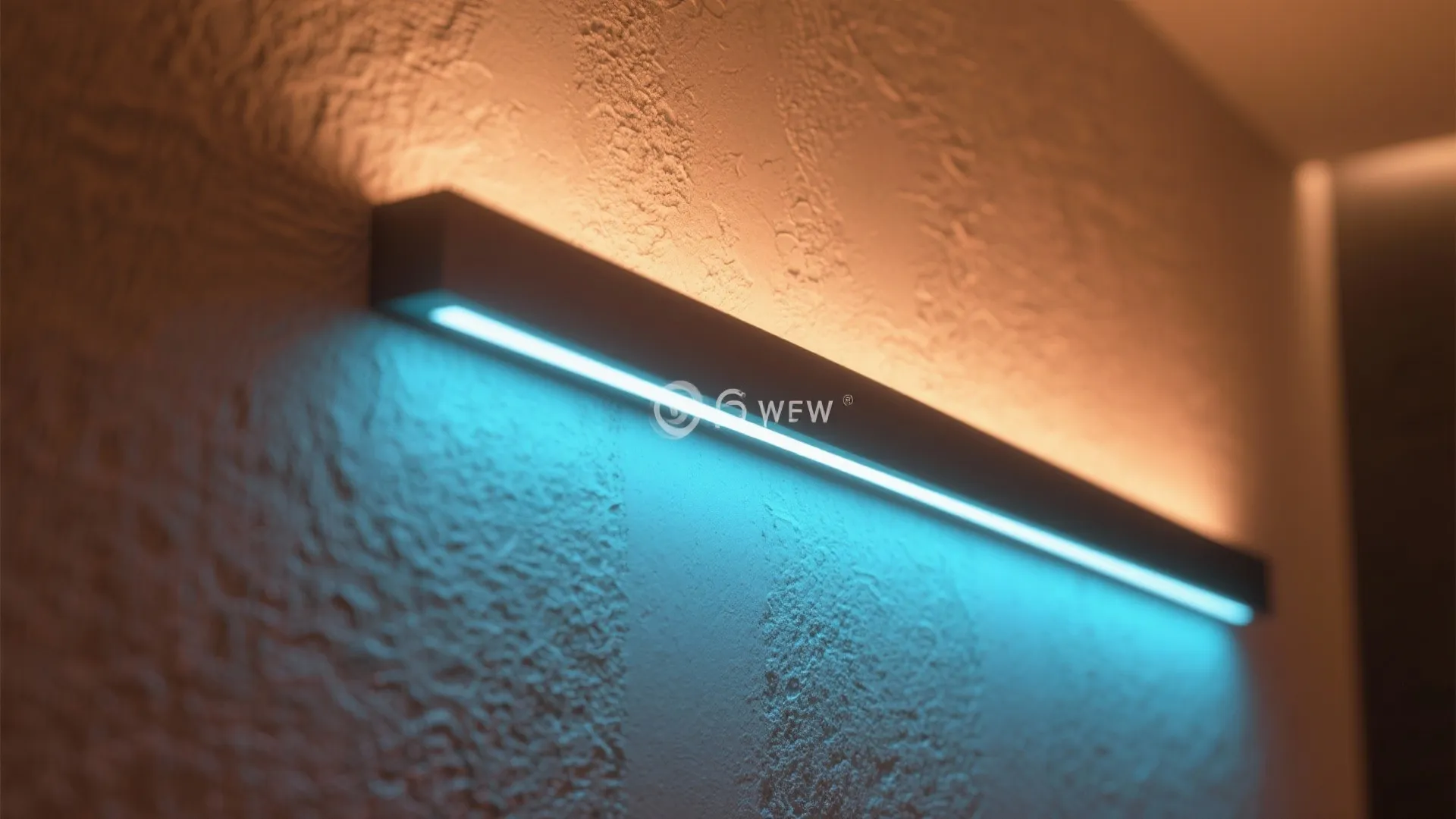 1. Accent a feature wall with soft gradients