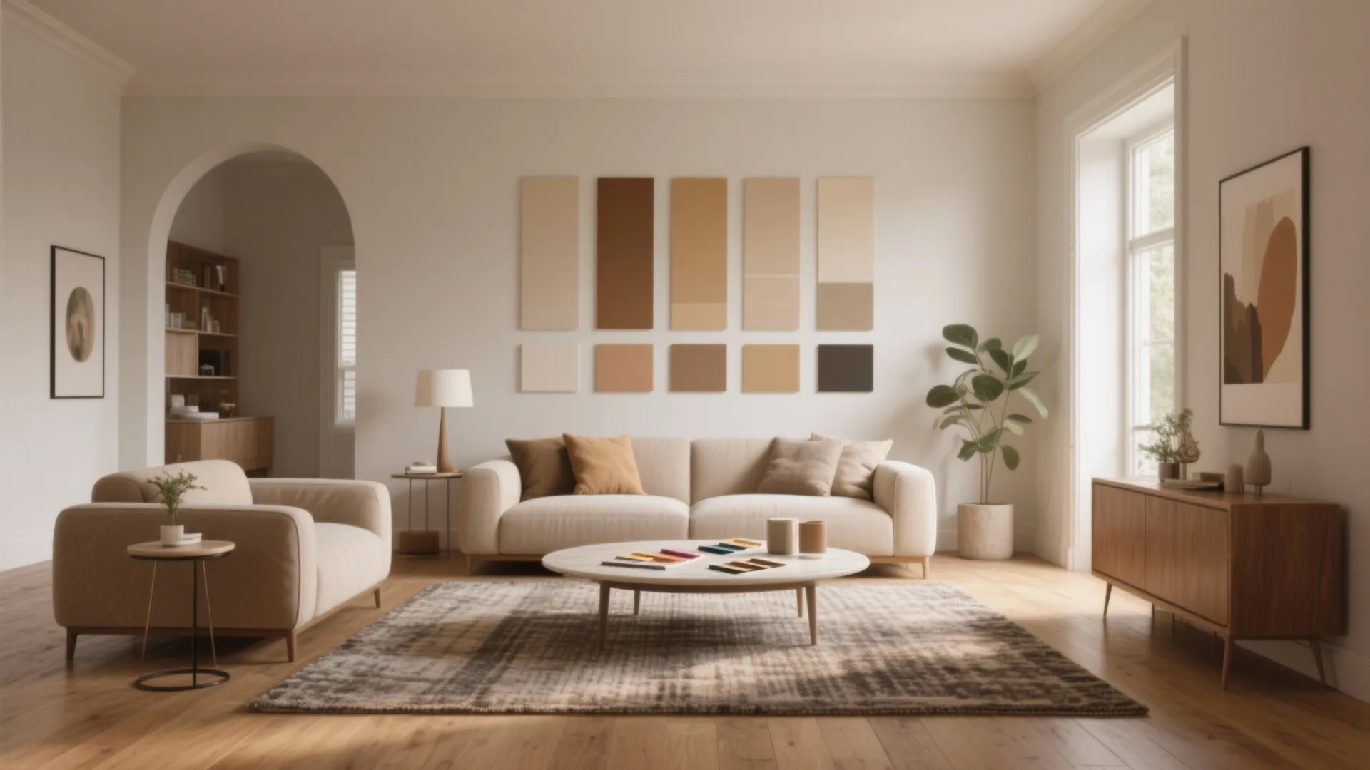 5 Living Room Accent Wall Ideas: Creative, practical accent wall painting ideas for small and large living rooms