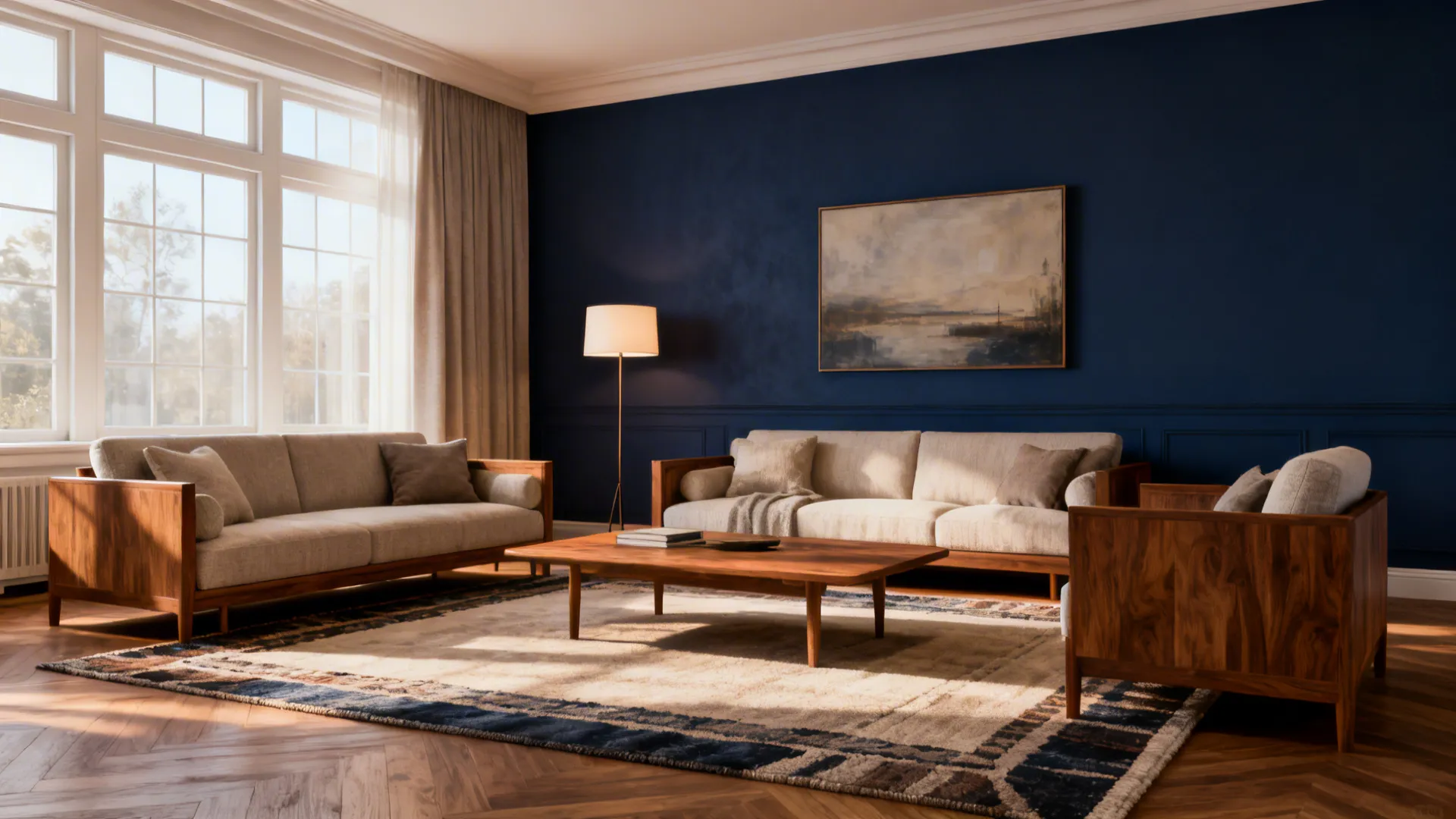 5 Elegant Accent Wall Ideas for Living Rooms