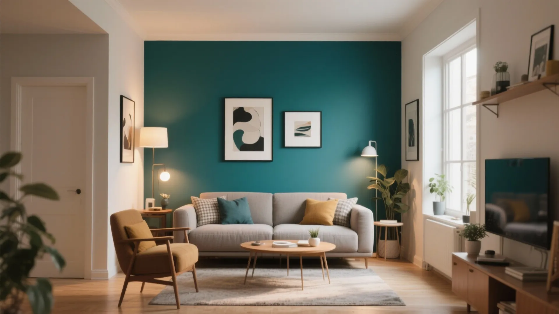 8. Accent Wall with Personality