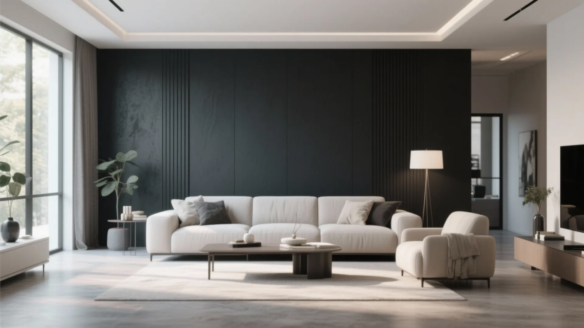 6. Contrasting Accent Wall