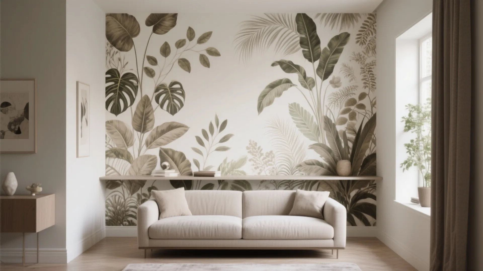 One Bold Accent Wall to Anchor the Room