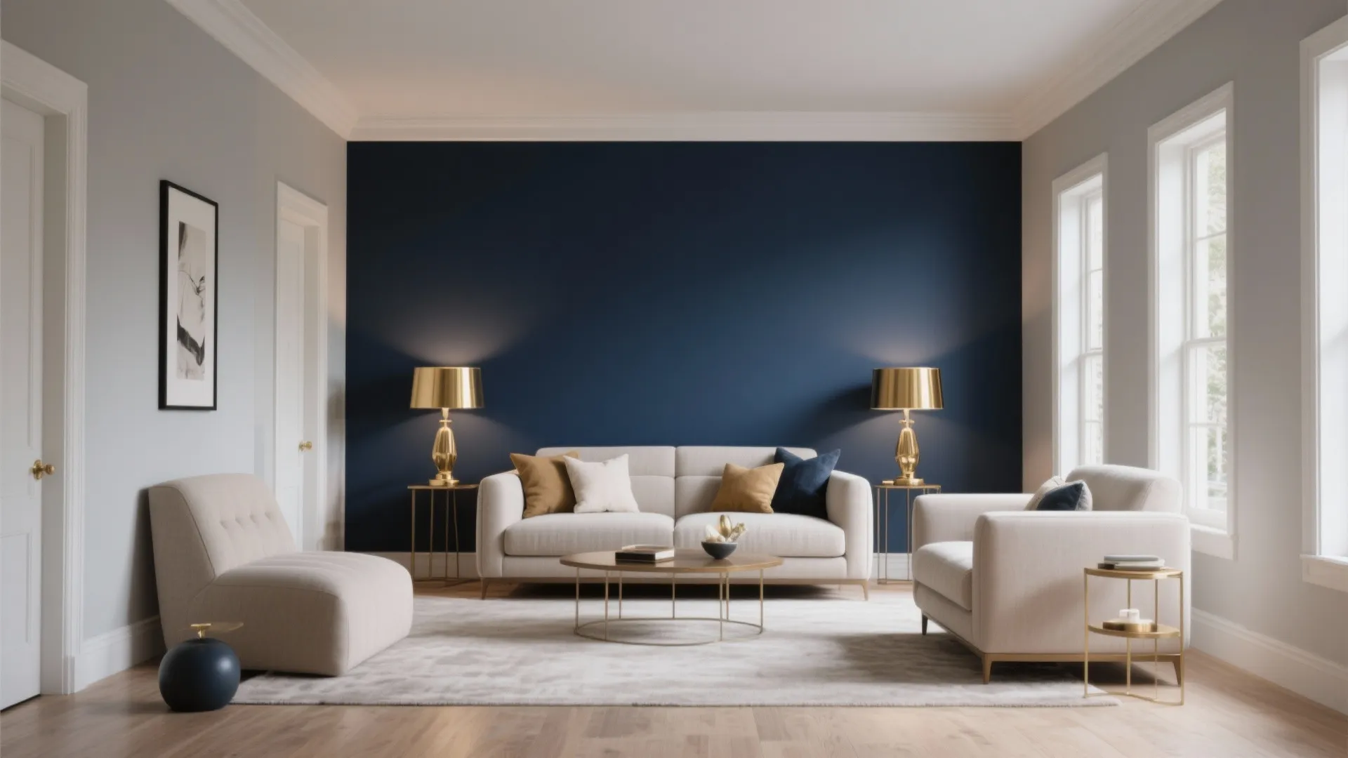 Accent wall for personality