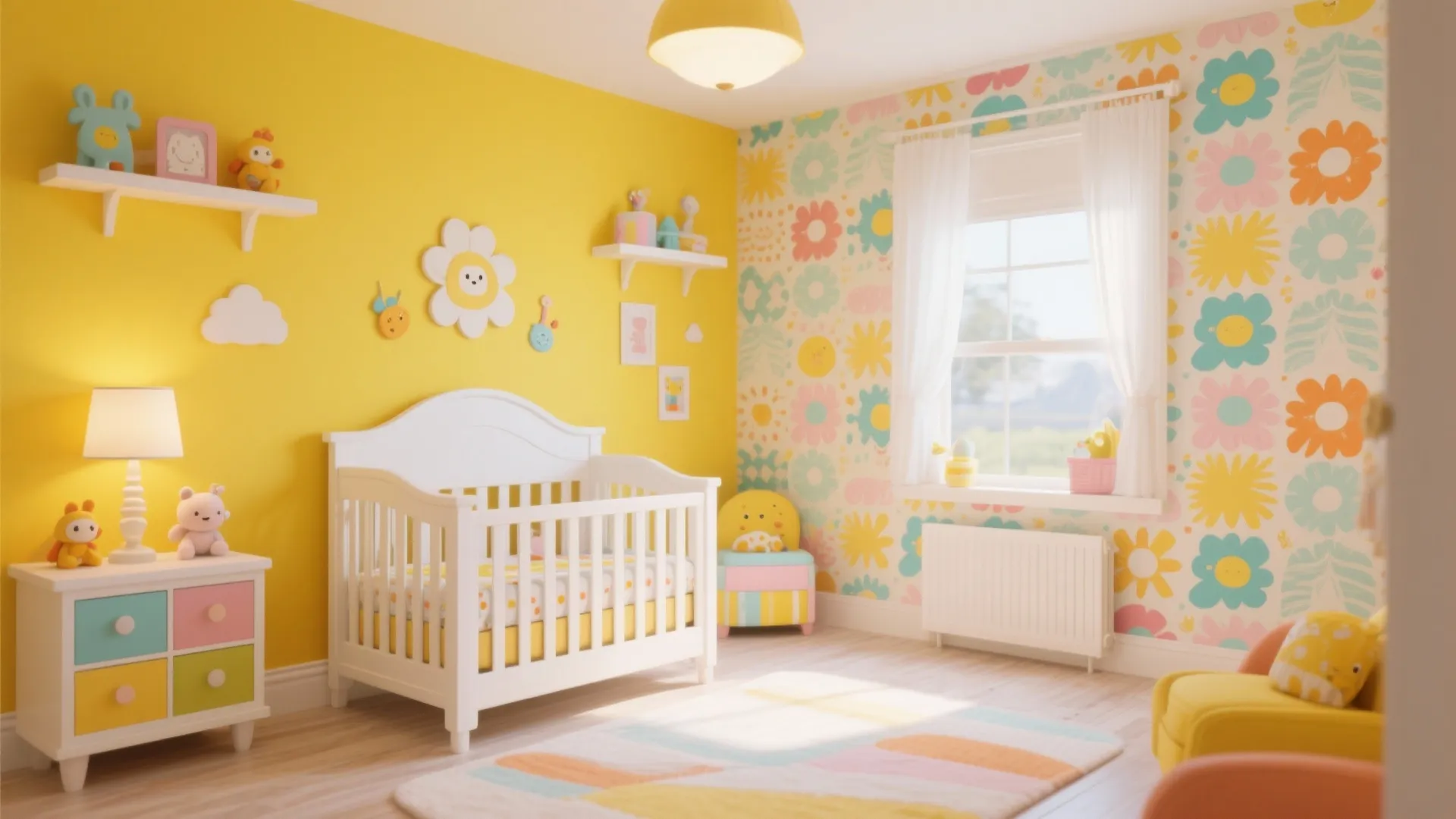 Playful Accent Walls