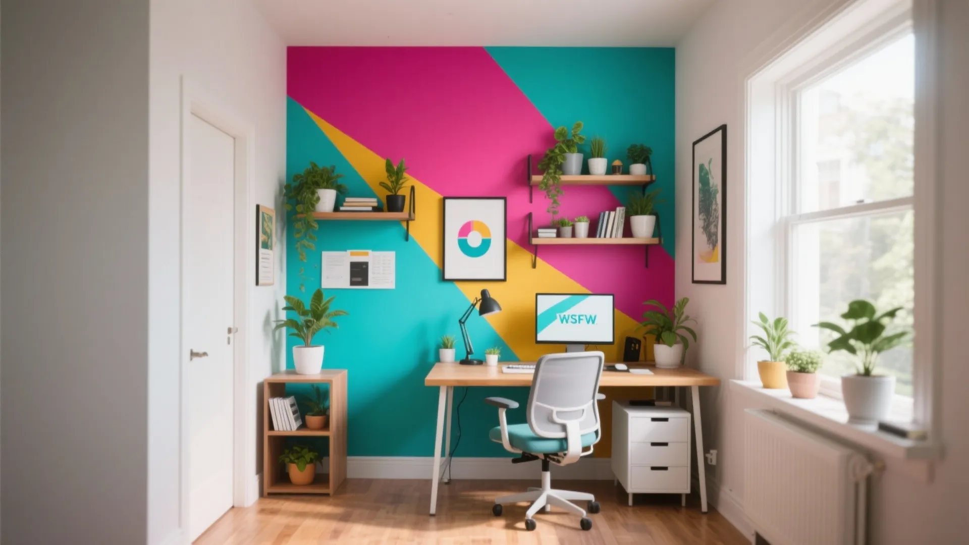 9. Accent Wall for Zoning