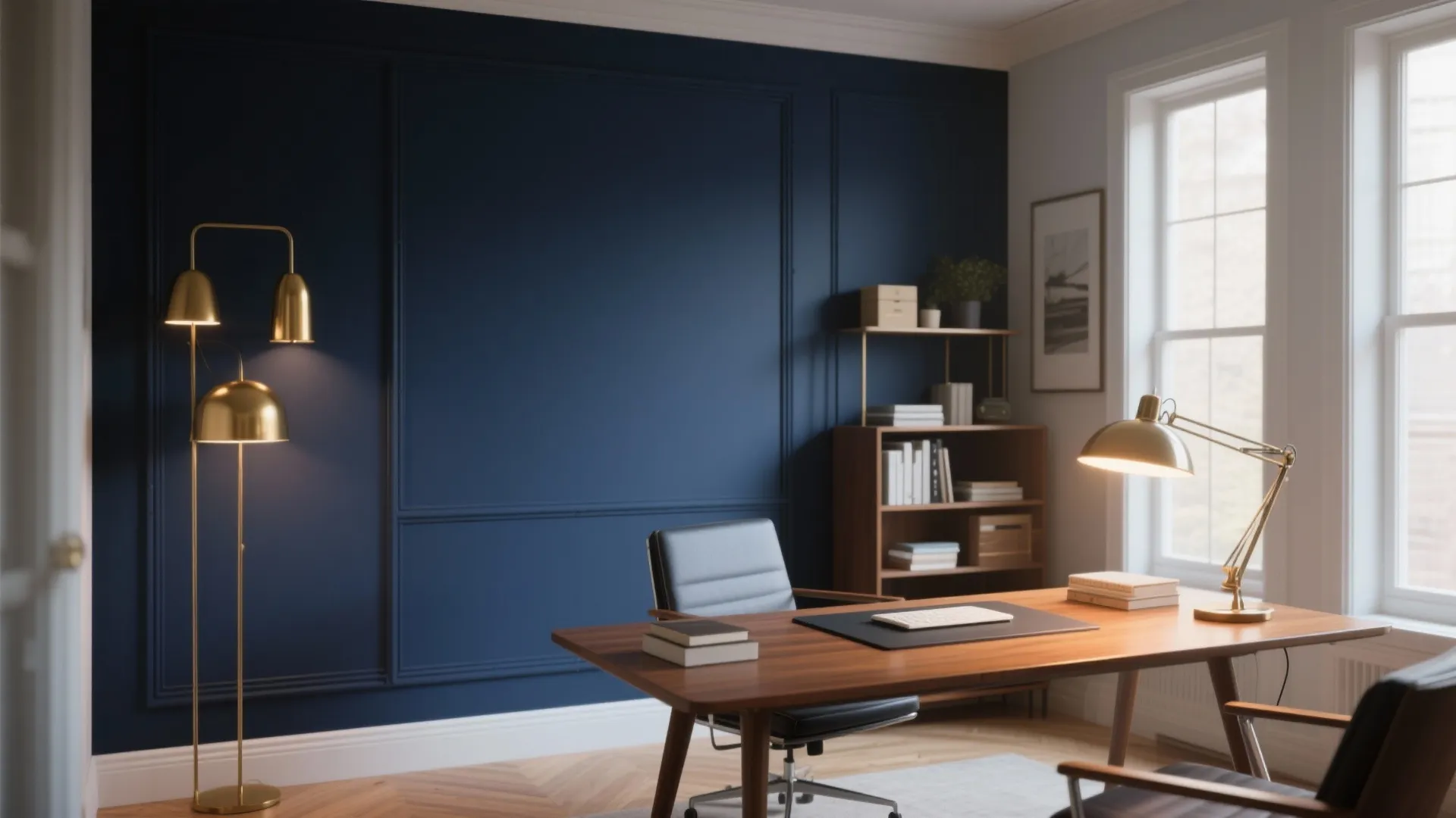 6. Go bold with an accent wall