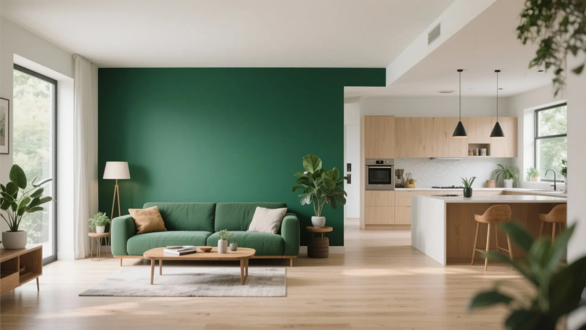 10. Accent Wall to Anchor the Living Space