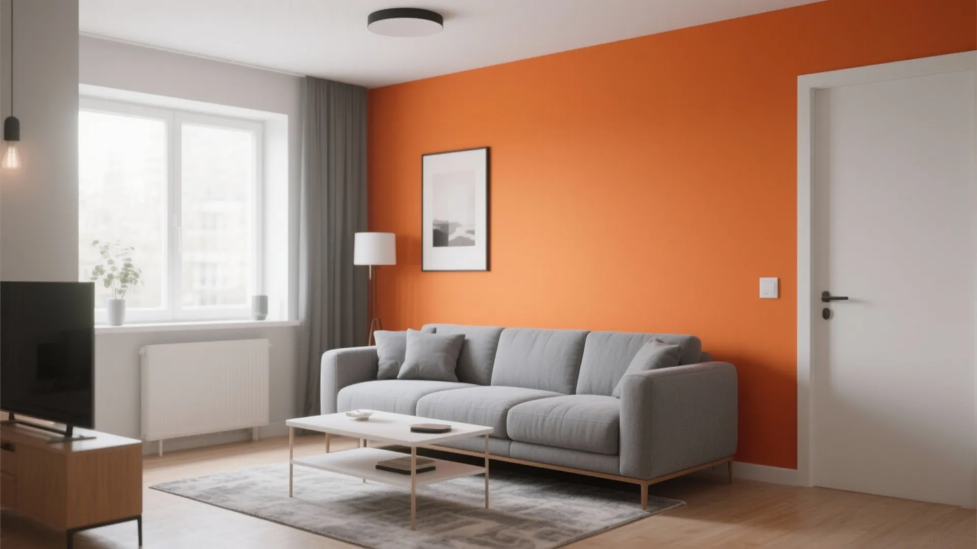 1. Accent Wall Drama