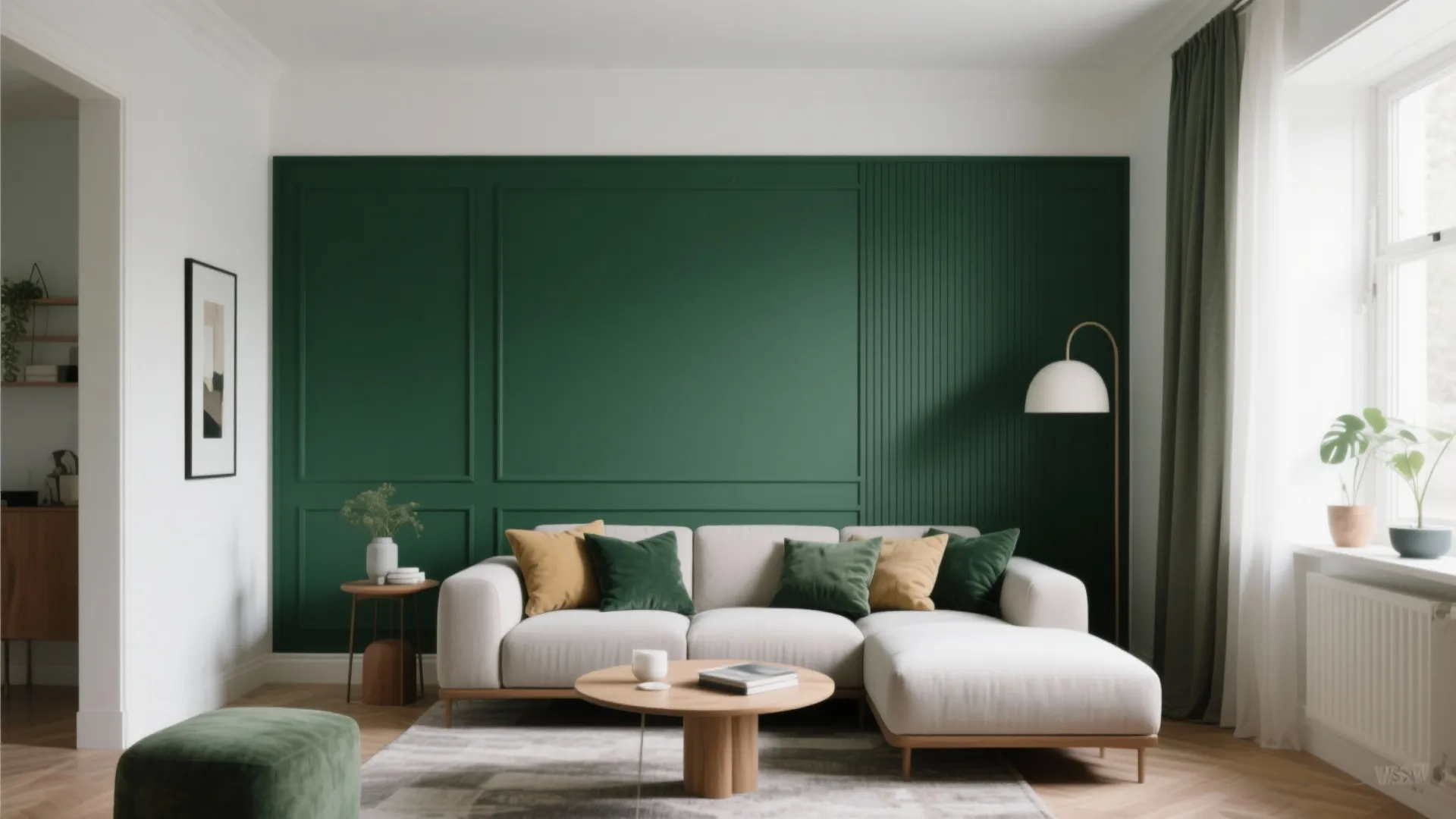 Accent Paint or Wallpaper Panel