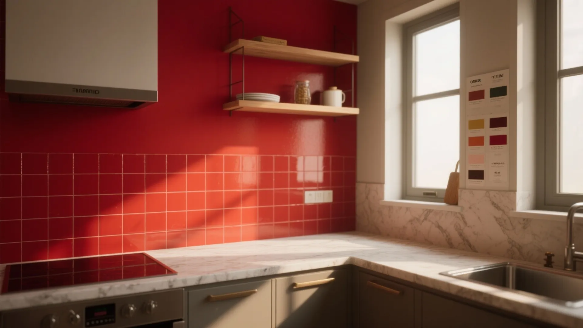 1. Go deep on one accent wall