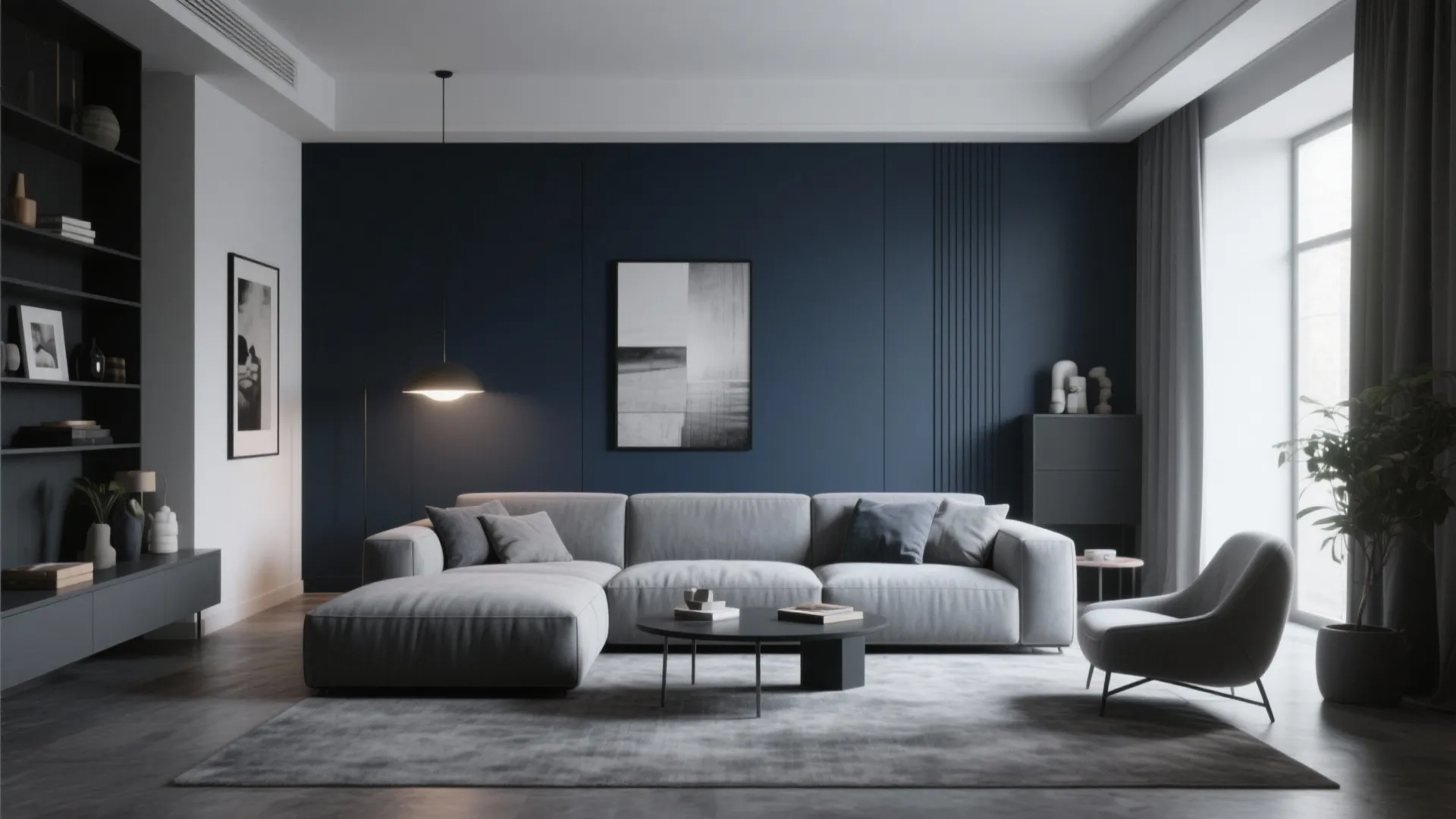 Contrasting Accent Wall