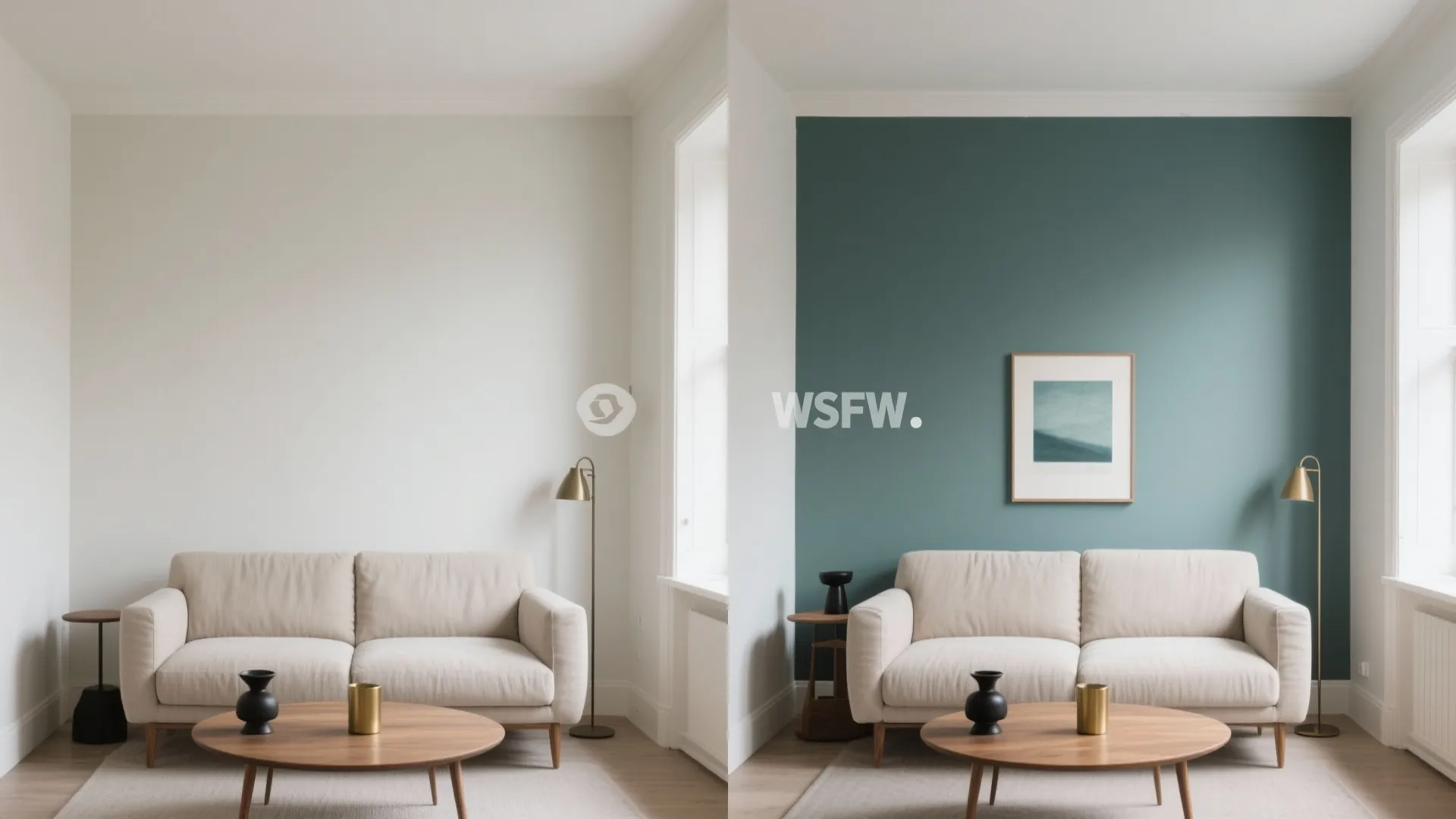 Accent Walls with Sophisticated Saturation