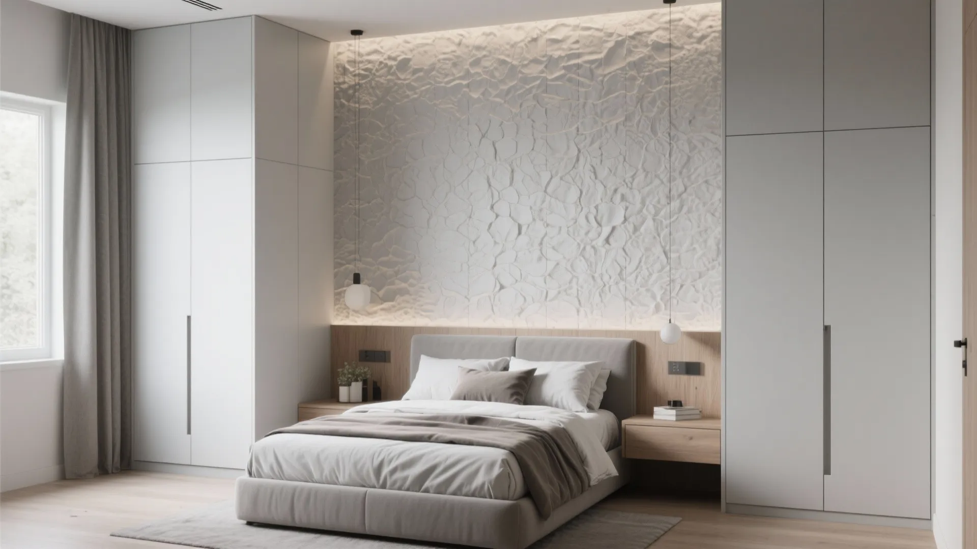 Accent Wall with Functional Twist