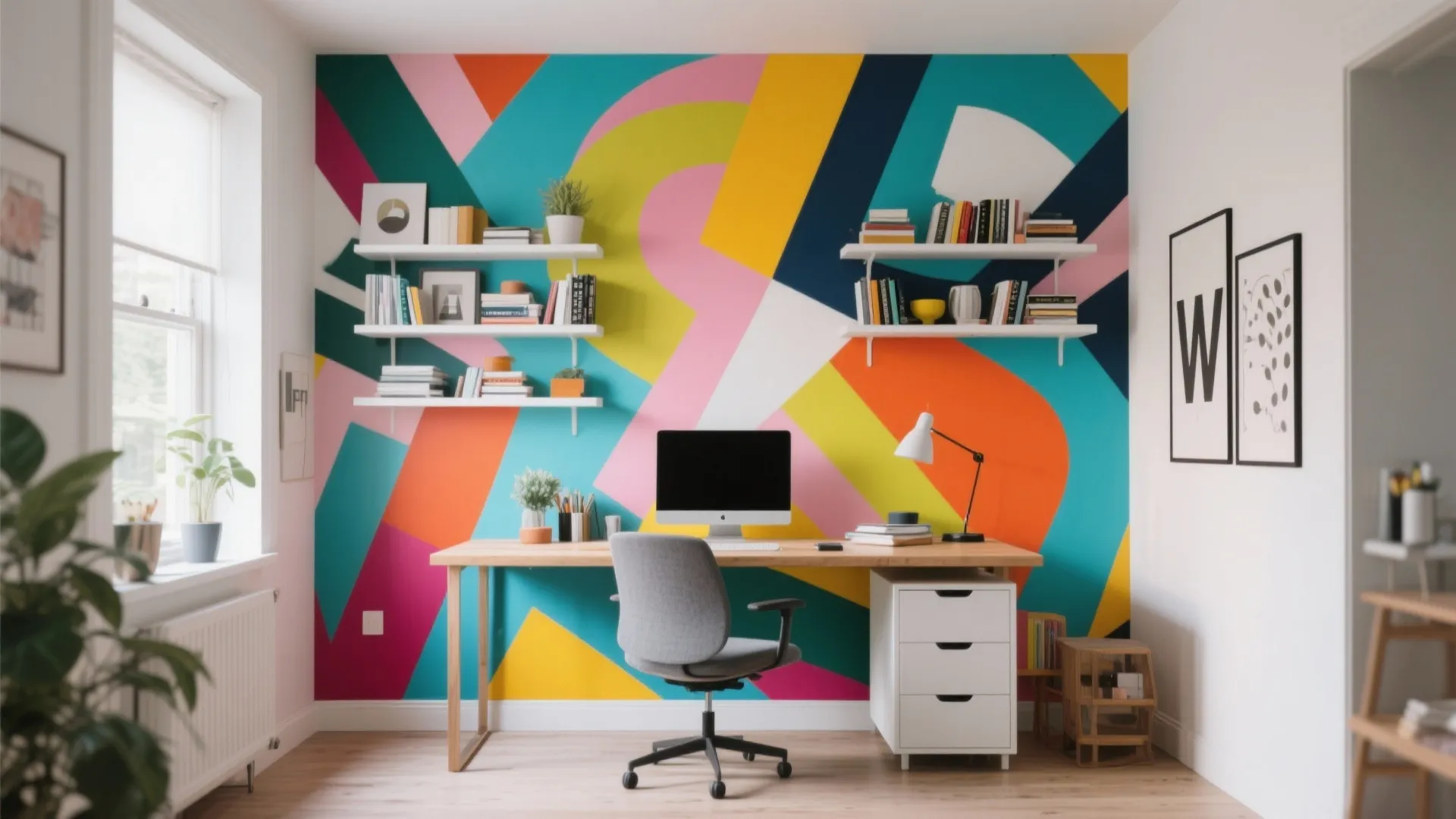 Accent wall for inspiration