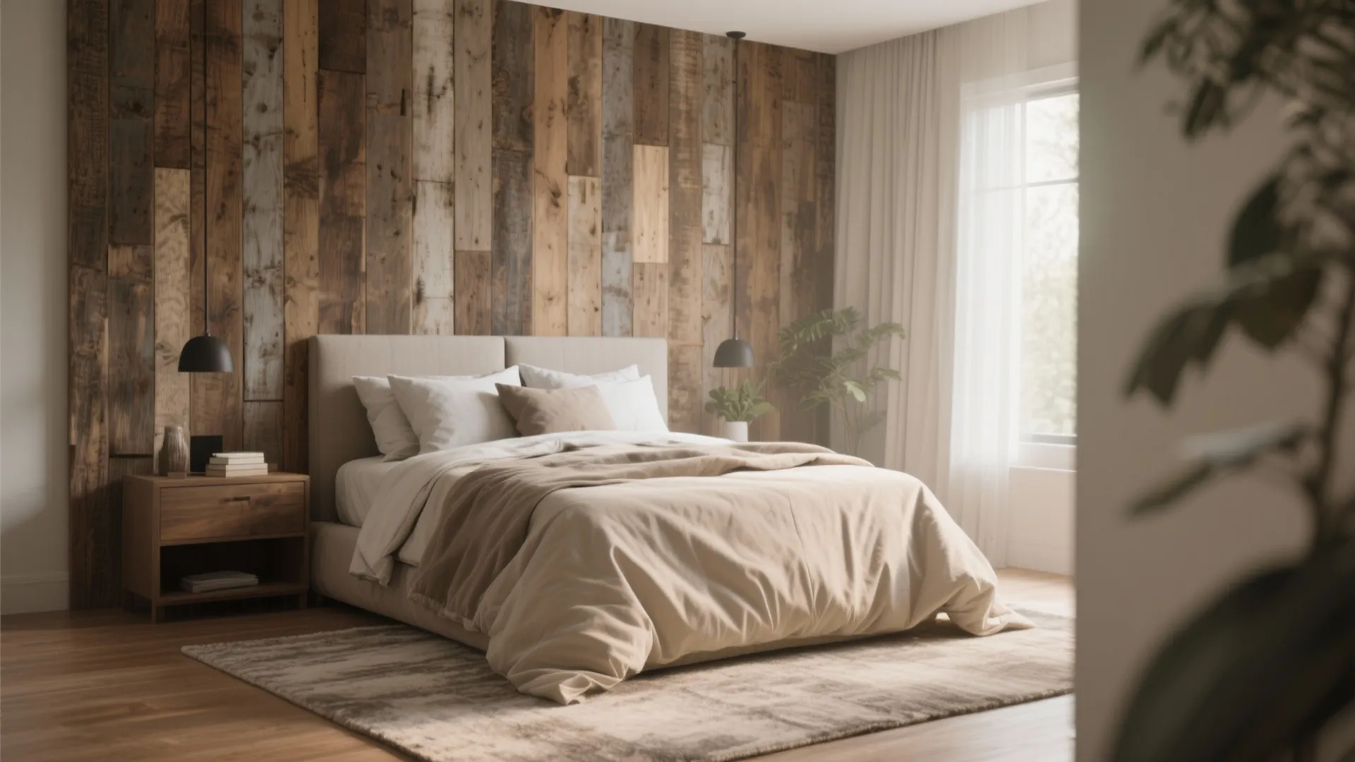 4. Accent Wall with Texture