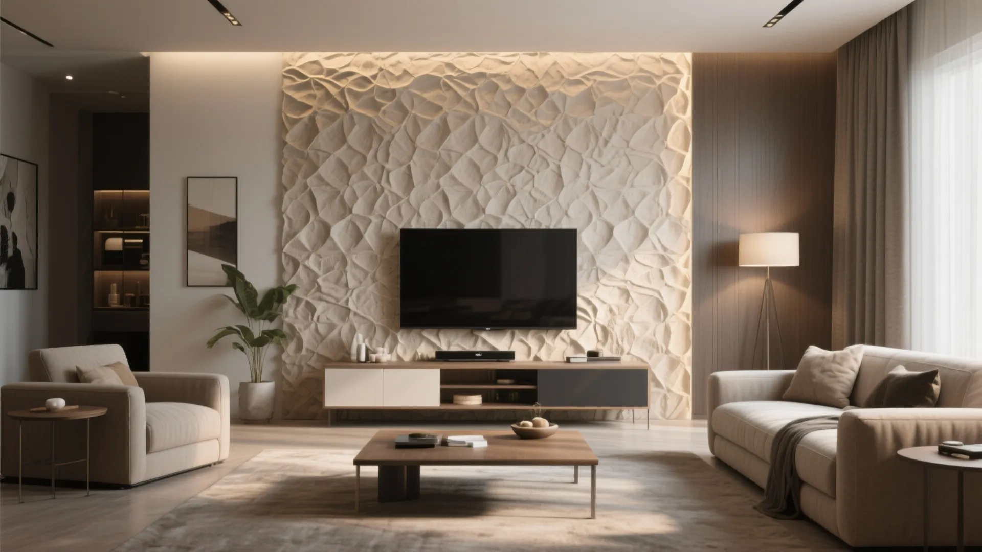 7. Accent Walls with Texture