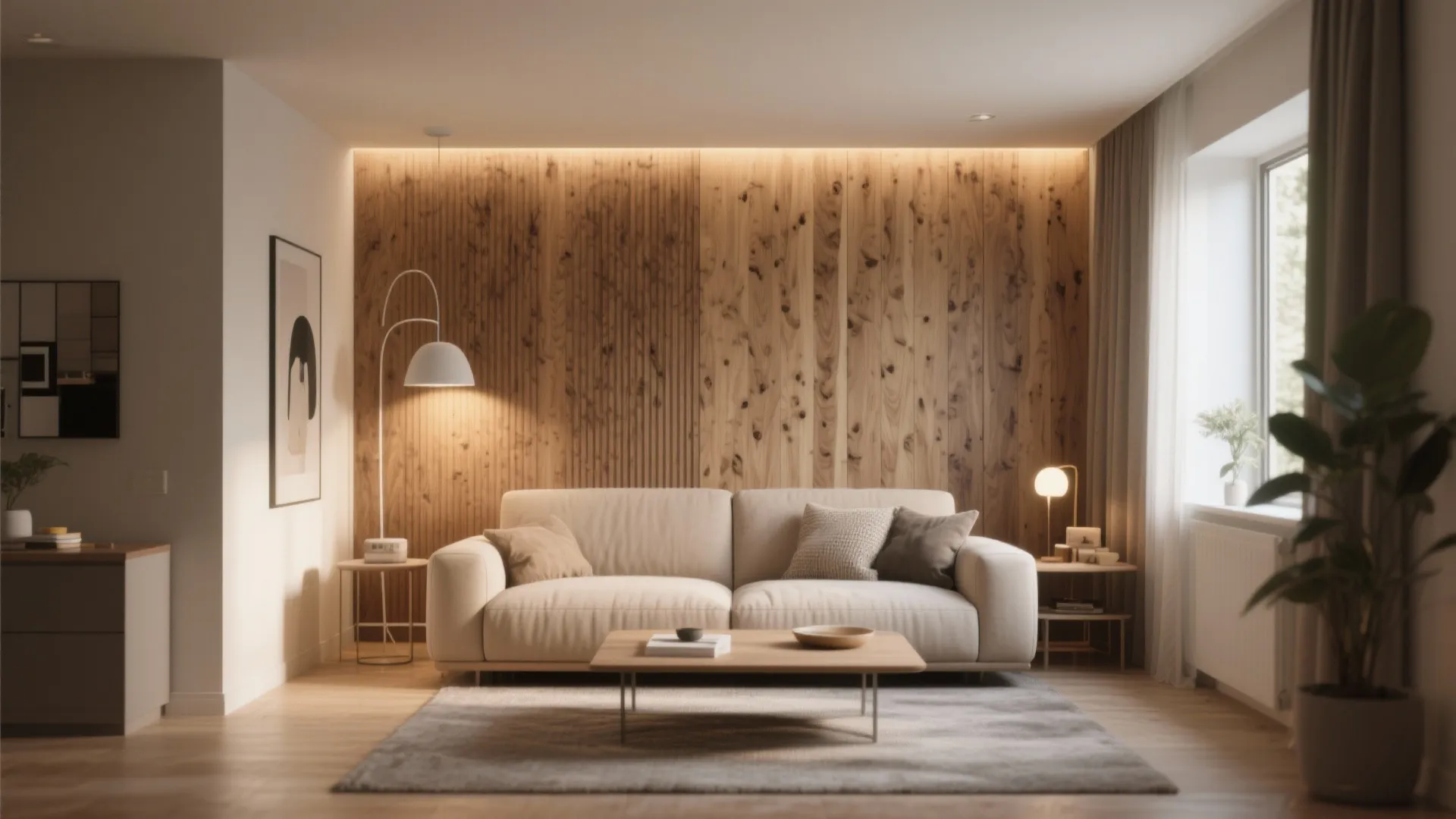 Accent Wall with Texture