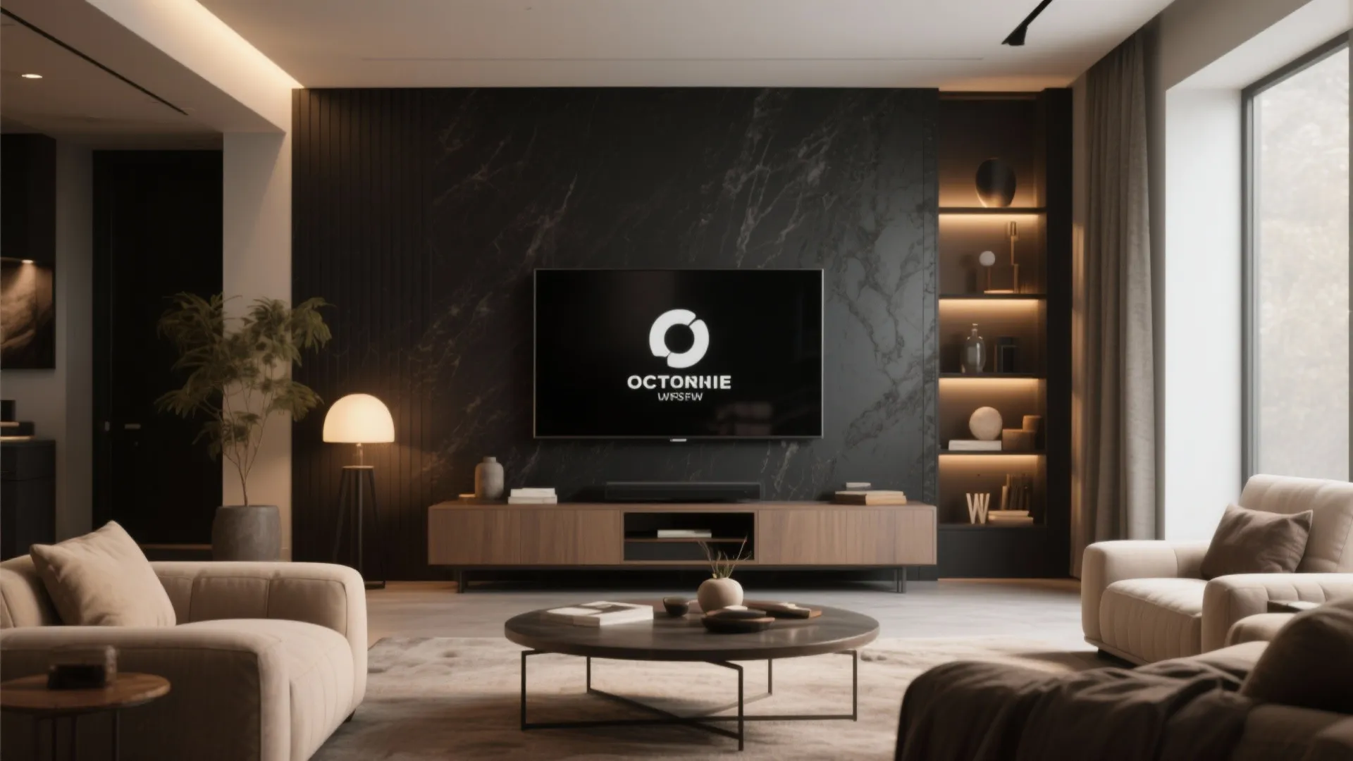 9. Accent Wall Paint Behind TV