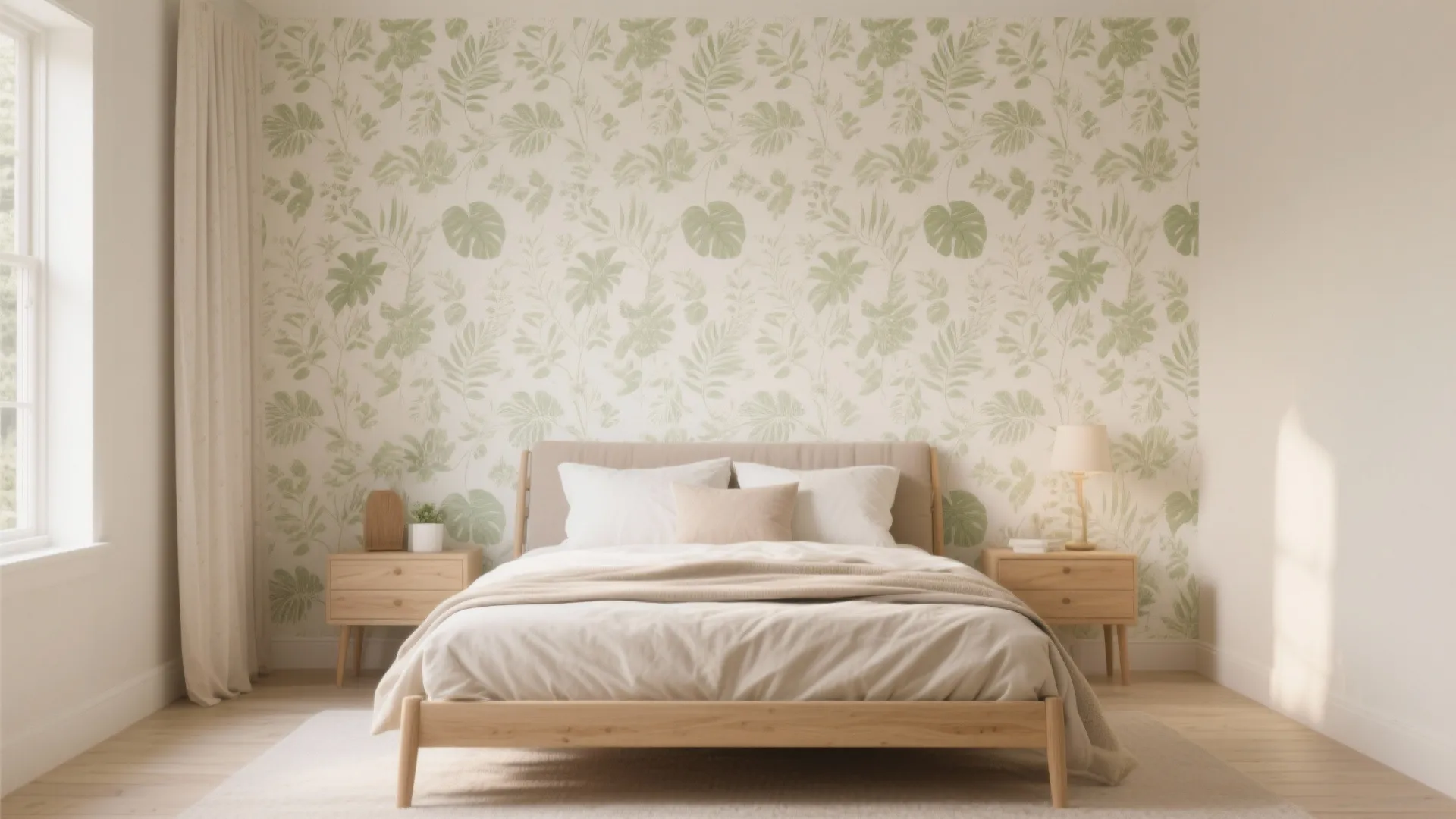 4. Accent Wall with Paint or Wallpaper